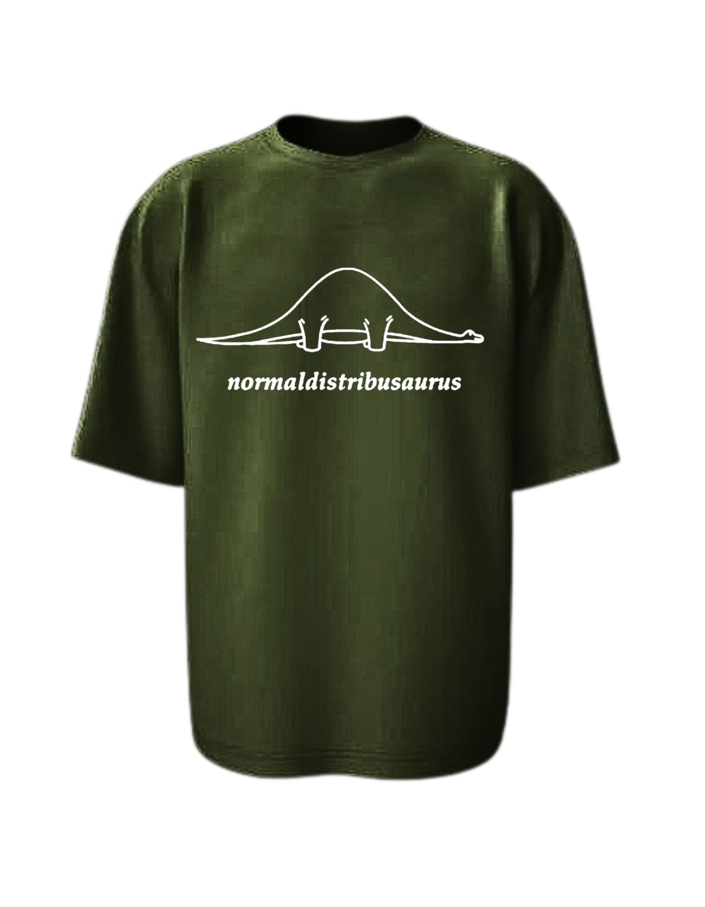 Camisa Manga Corta Oversize - Normaldistribusaurus