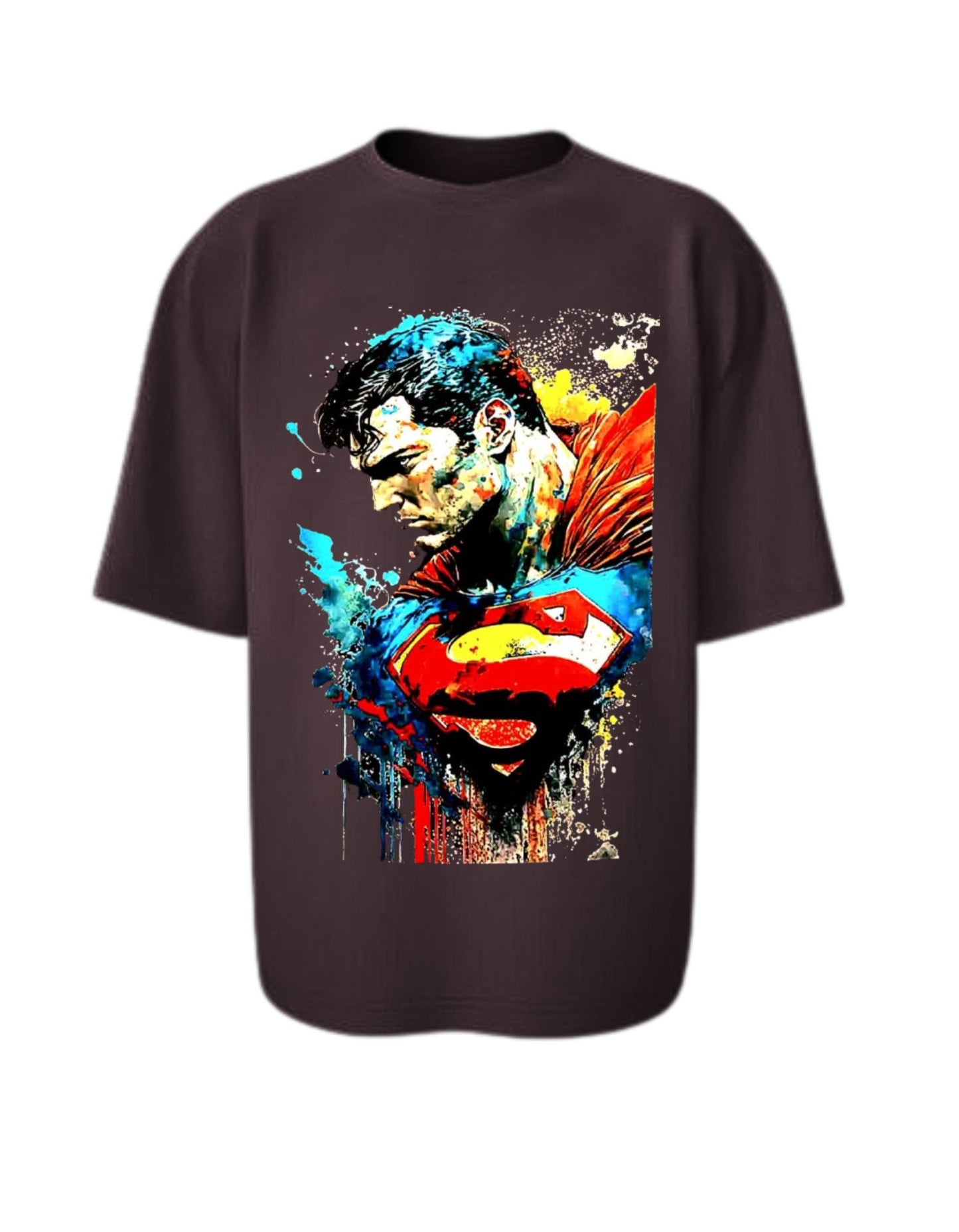 Camisa Manga Corta Oversize - Increíble Superman