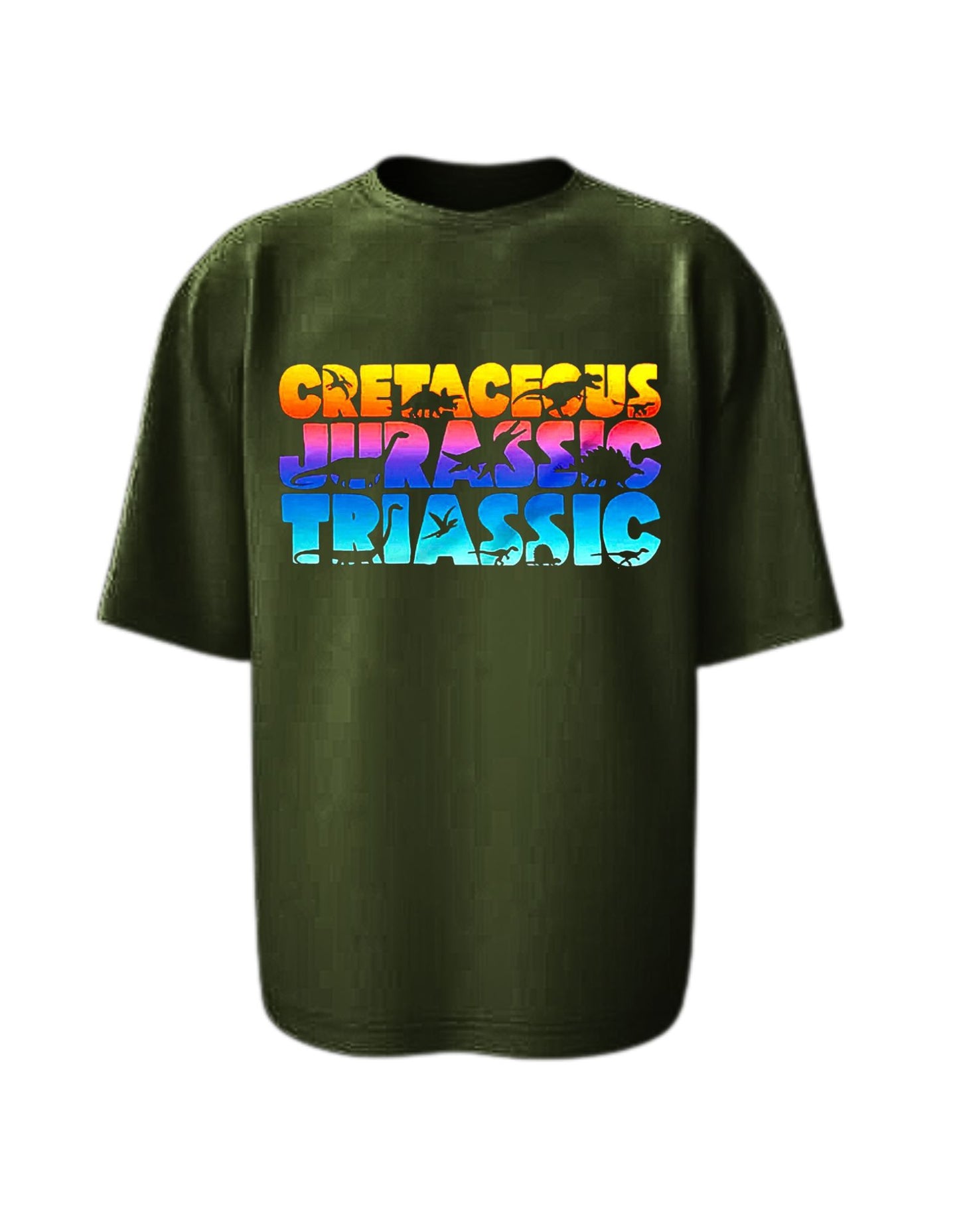 Camisa Manga Corta Oversize - Los Mejores Periodos Geológicos