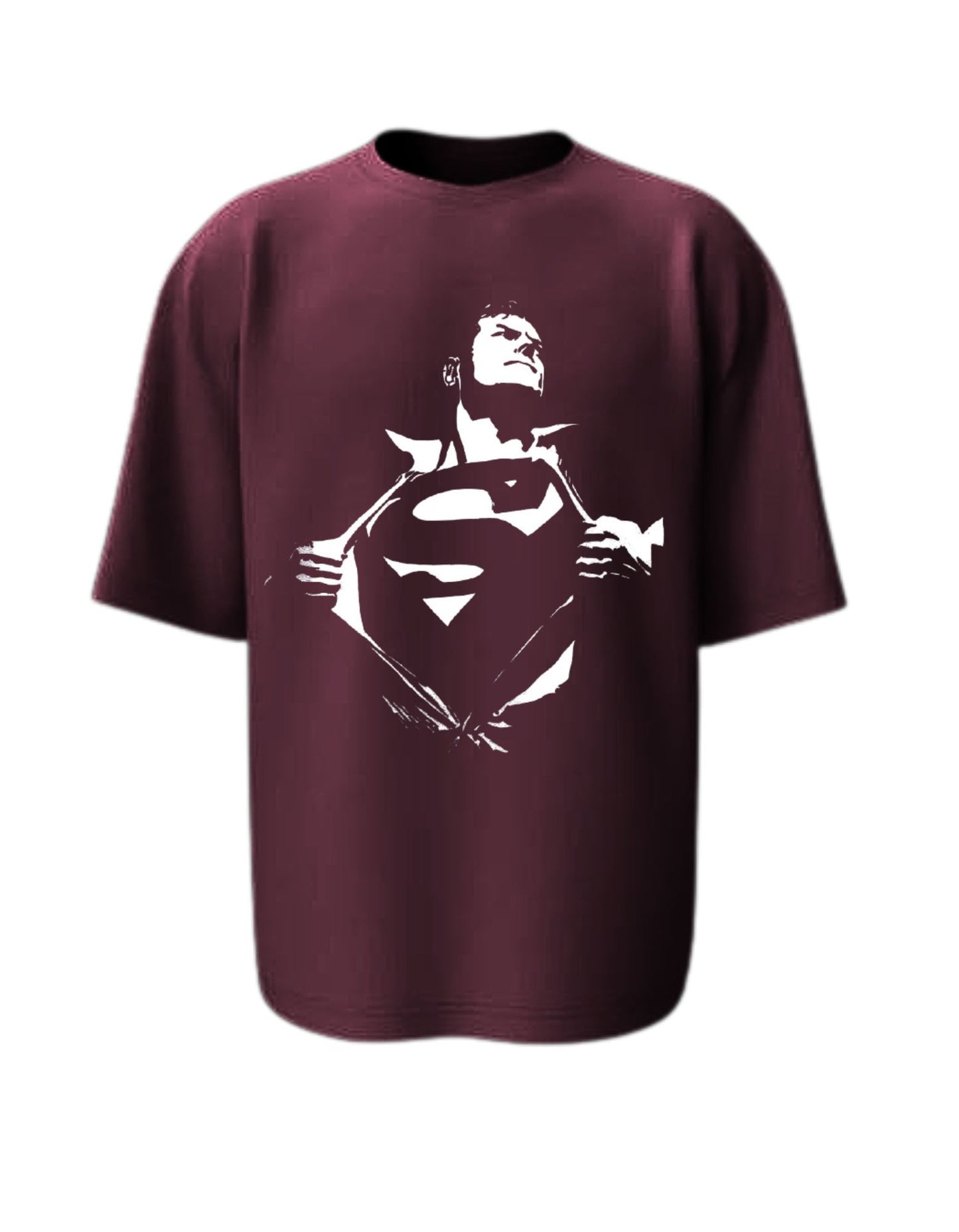 Camisa Manga Corta Oversize - The Great Superman