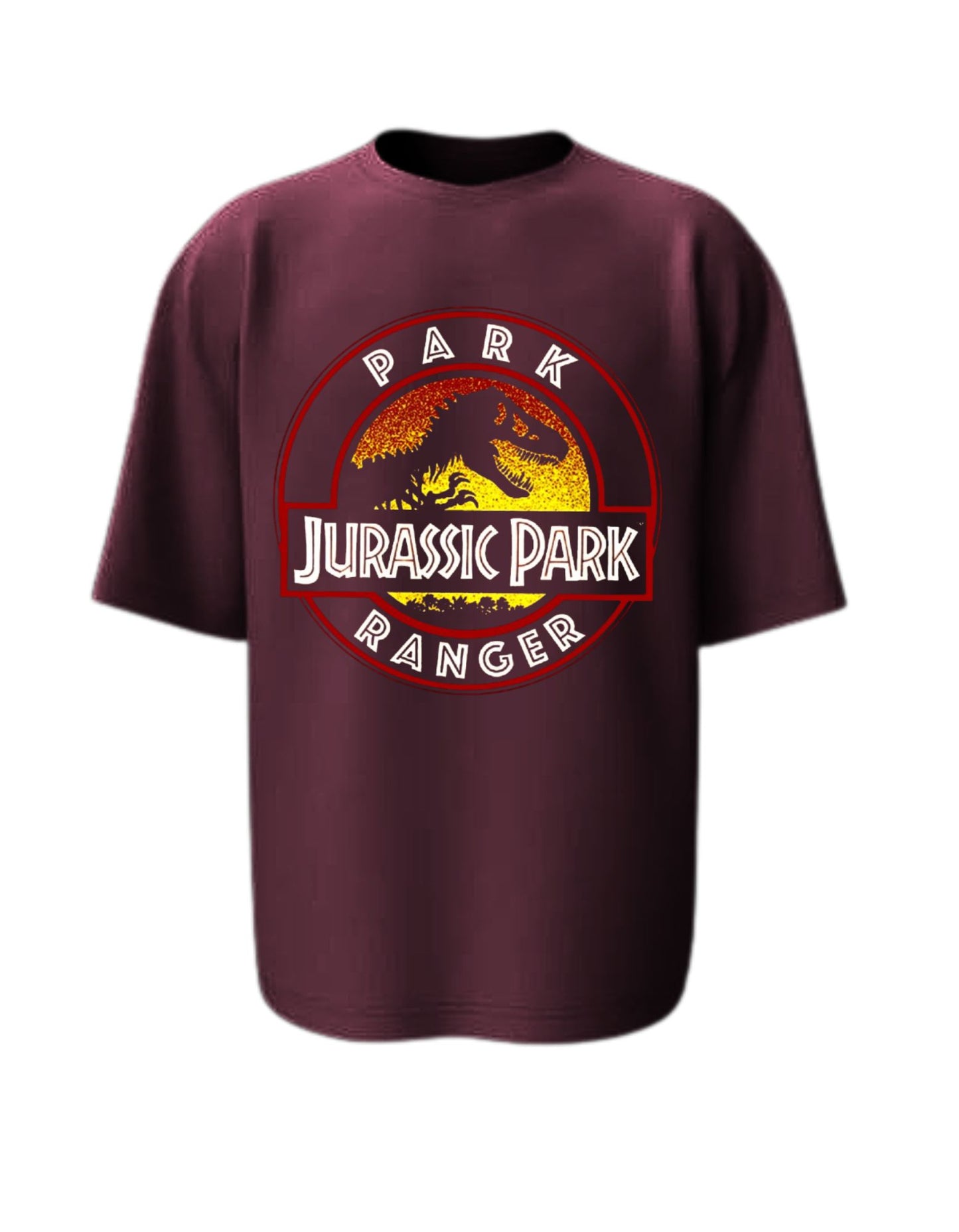 Camisa Manga Corta Oversize - Jurassic Park Ranger