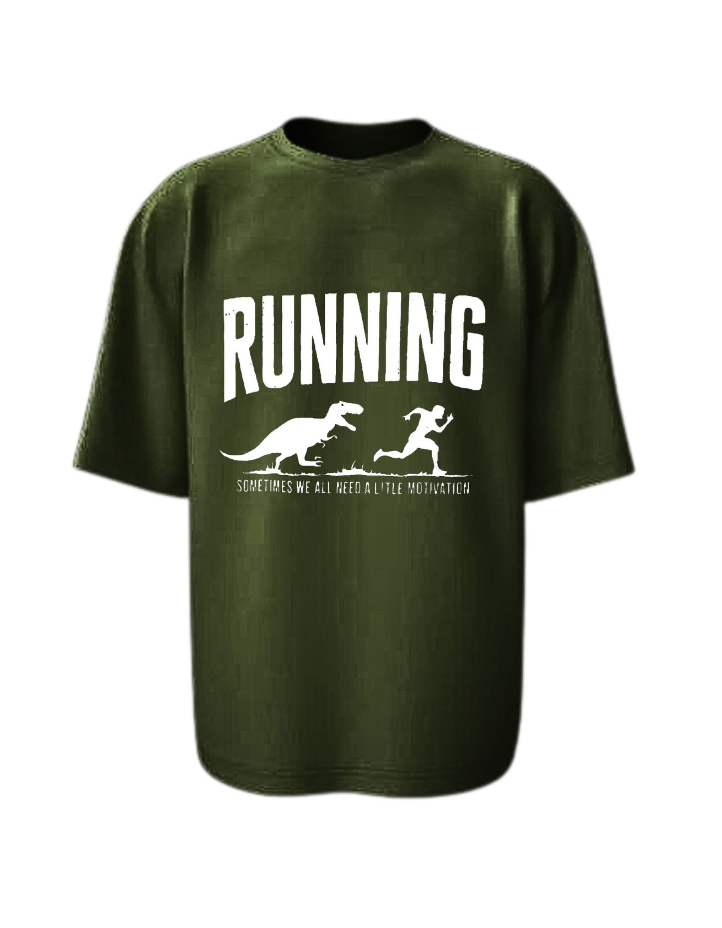 Camisa Manga Corta Oversize - Running More Motivation