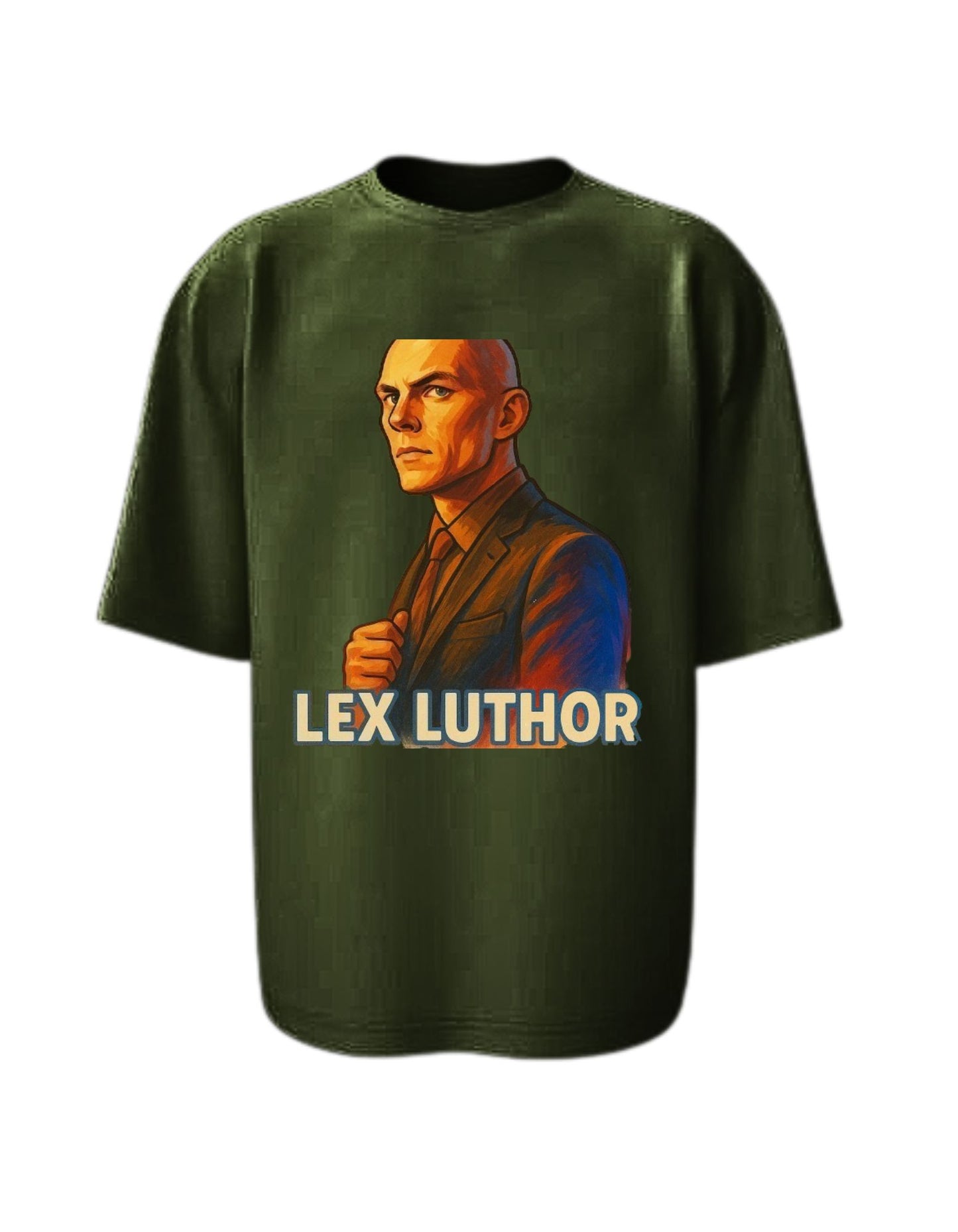 Camisa Manga Corta Oversize - Lex Luthor