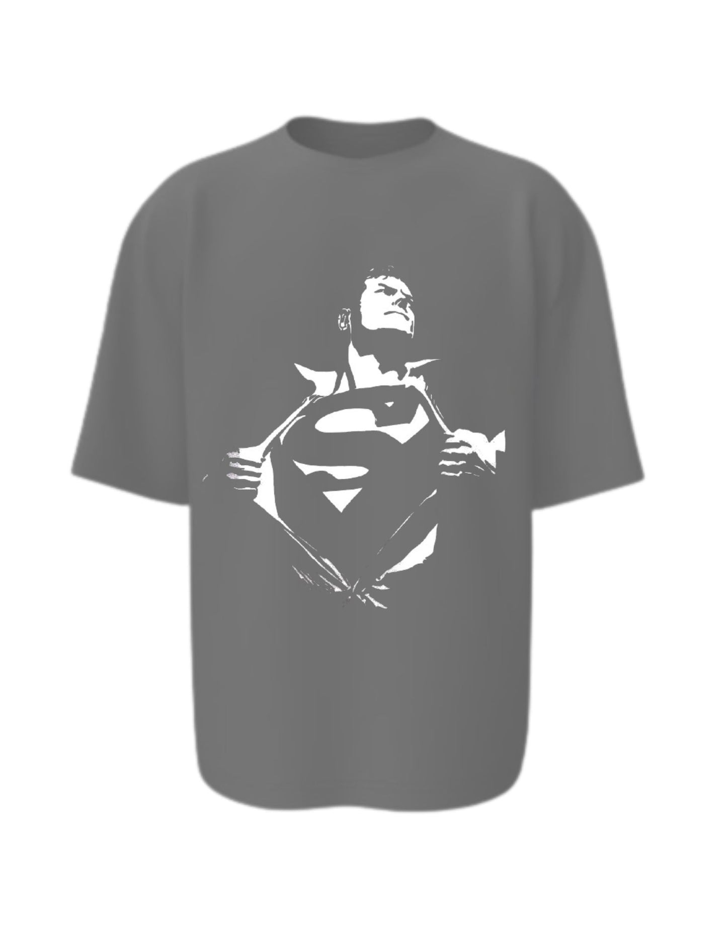 Camisa Manga Corta Oversize - The Great Superman