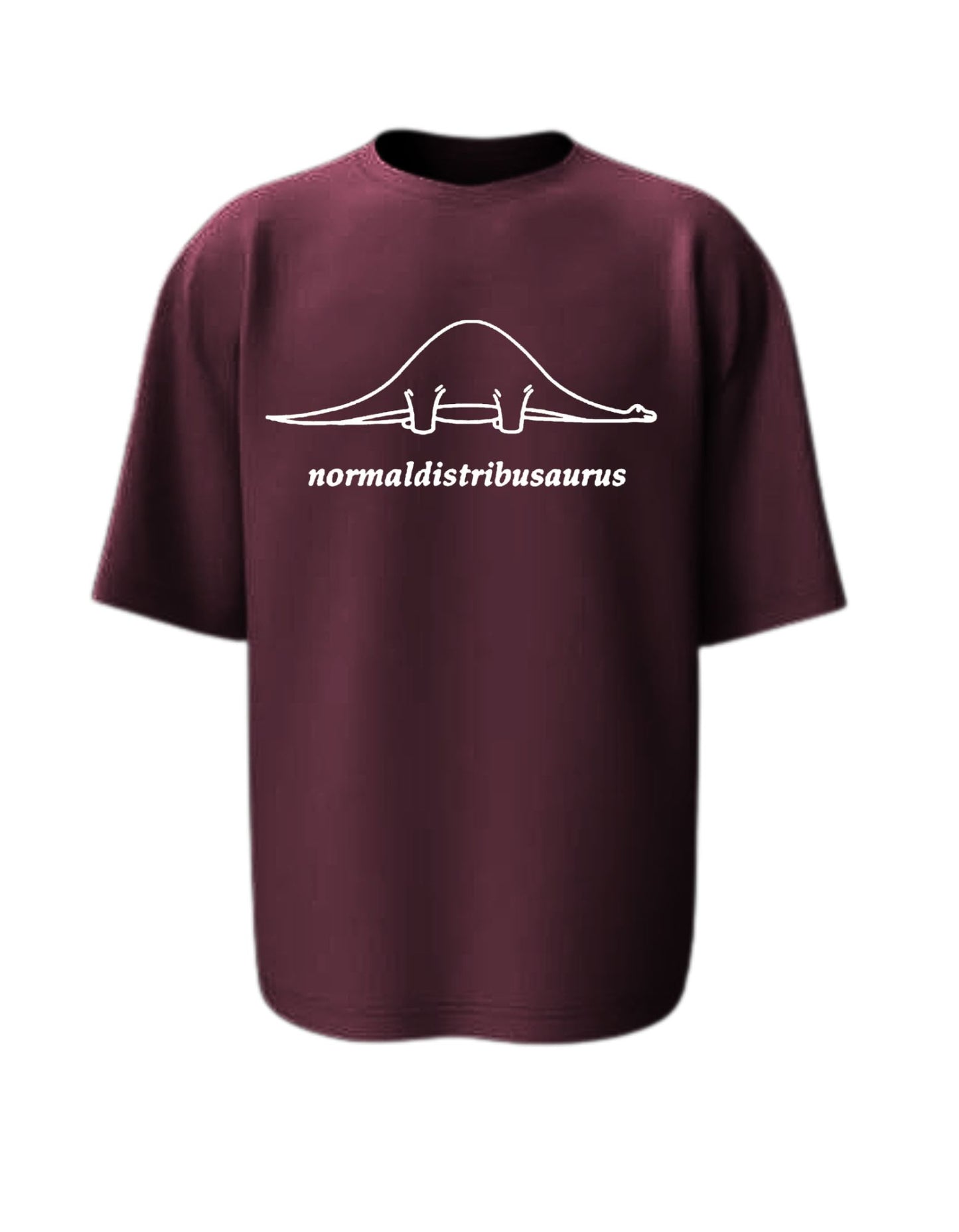 Camisa Manga Corta Oversize - Normaldistribusaurus