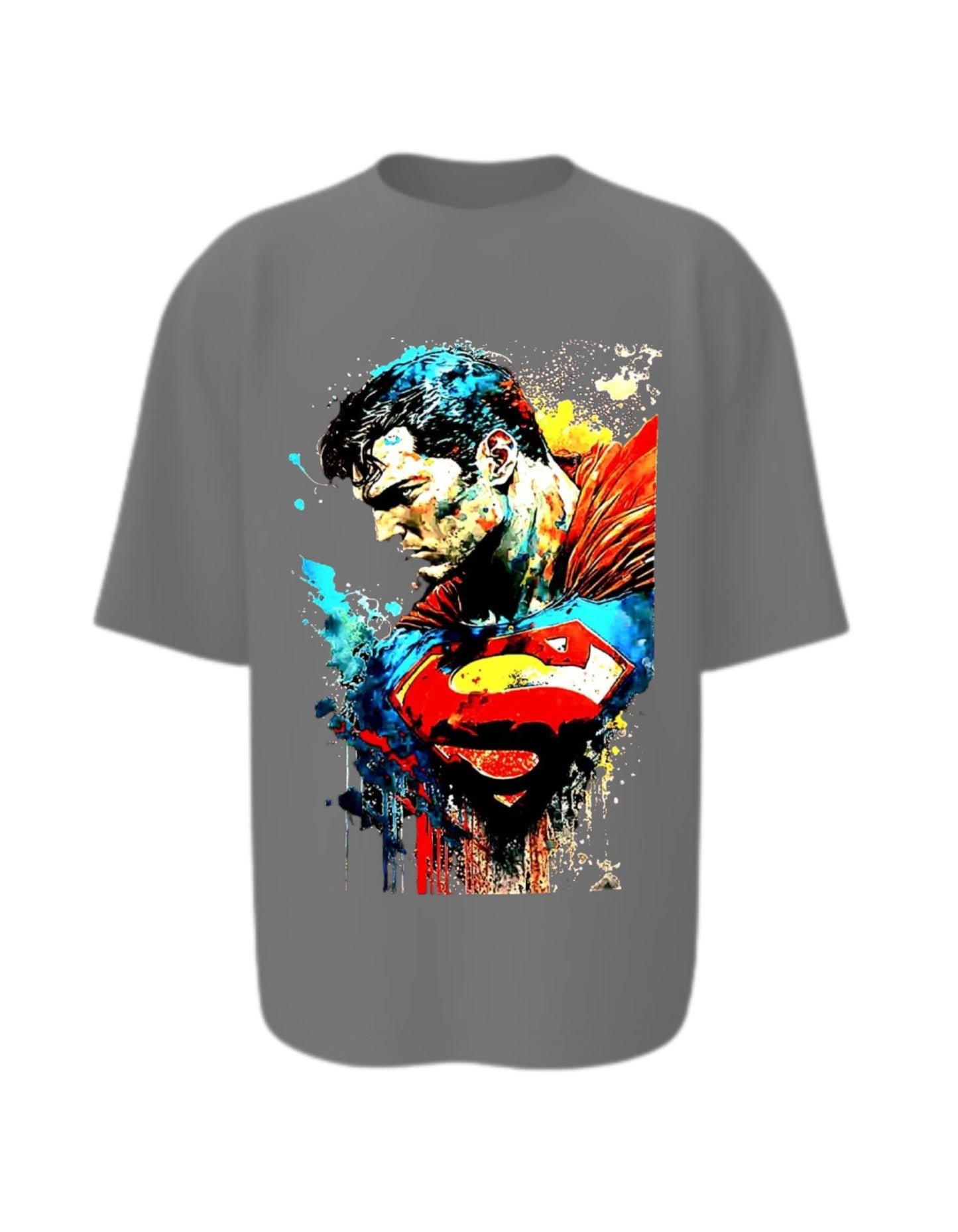Camisa Manga Corta Oversize - Increíble Superman