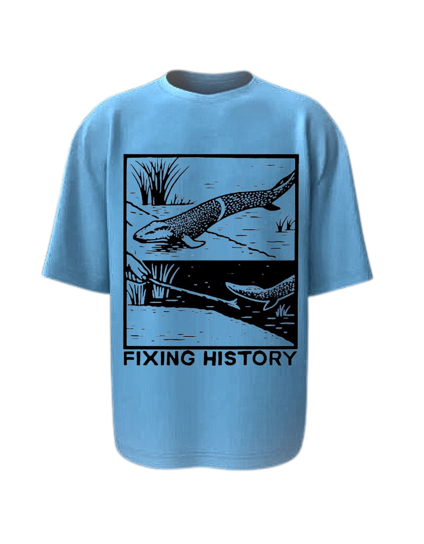 Camisa Manga Corta Oversize - Arreglando La Historia