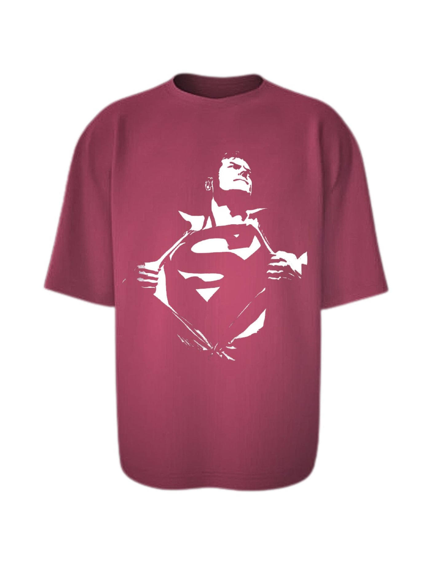 Camisa Manga Corta Oversize - The Great Superman