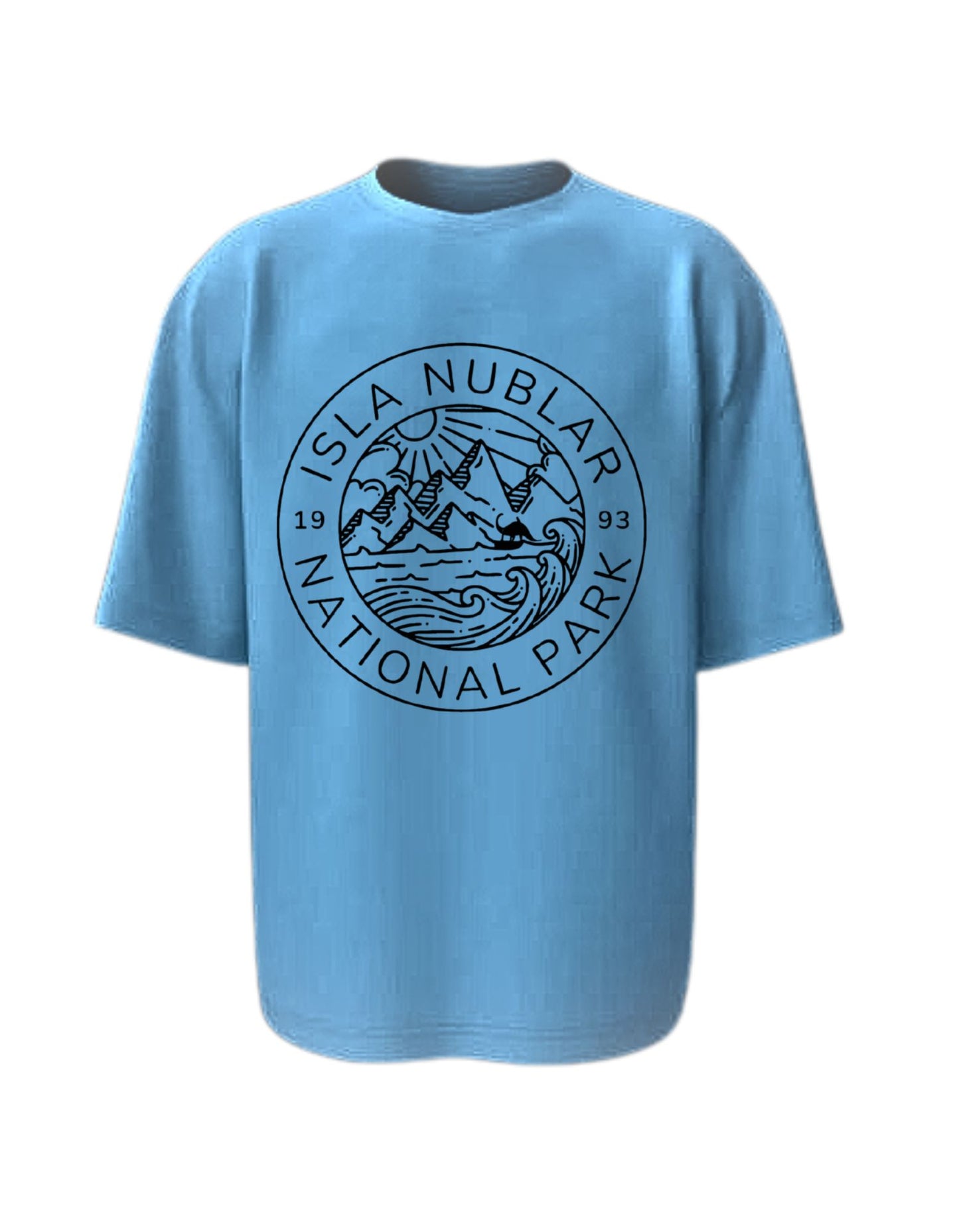 Camisa Manga Corta Oversize - Parque Nacional Isla Nublar