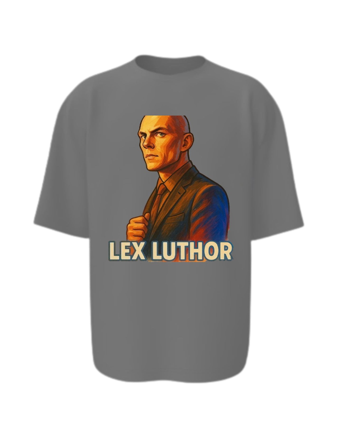 Camisa Manga Corta Oversize - Lex Luthor