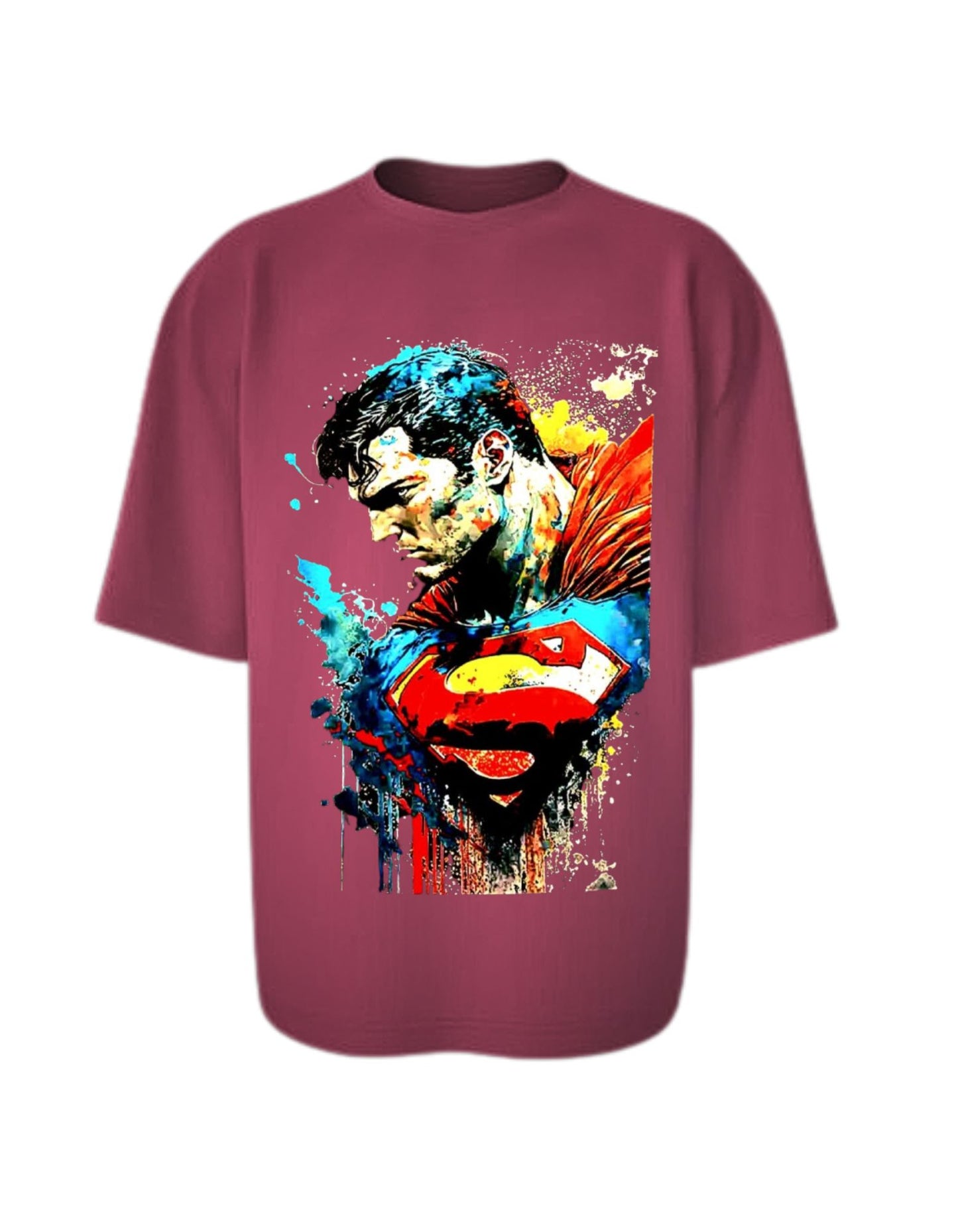 Camisa Manga Corta Oversize - Increíble Superman