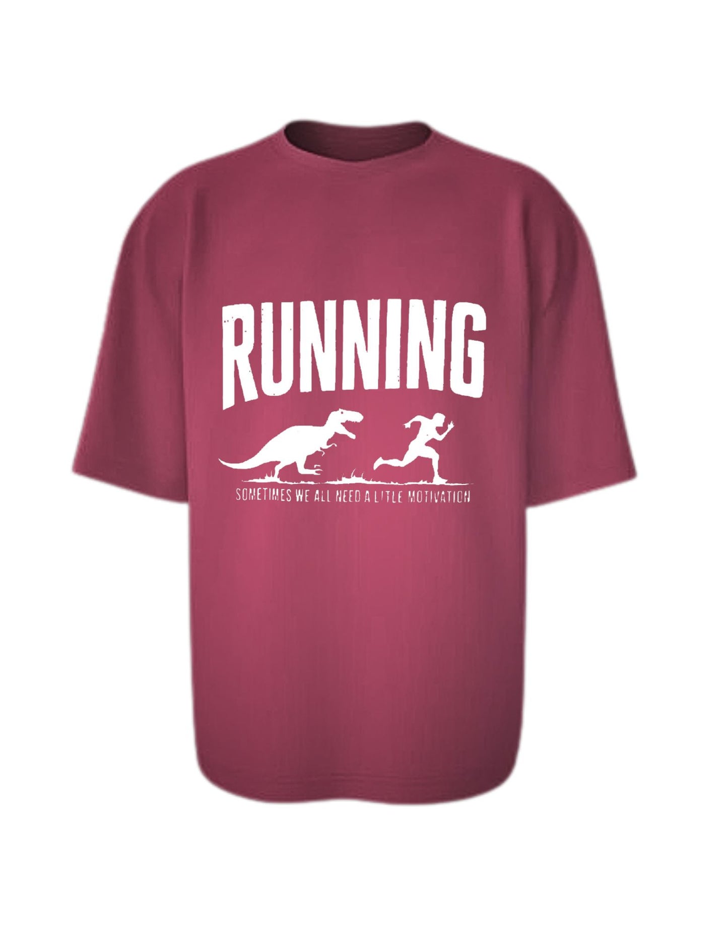 Camisa Manga Corta Oversize - Running More Motivation