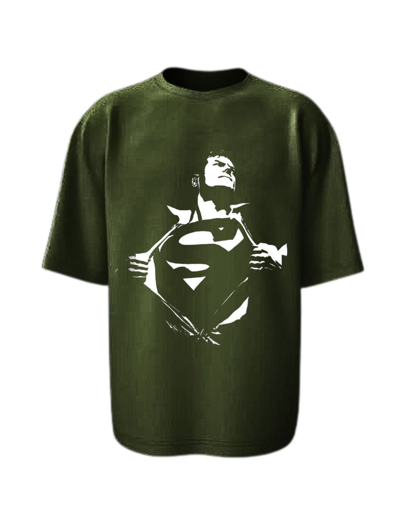 Camisa Manga Corta Oversize - The Great Superman