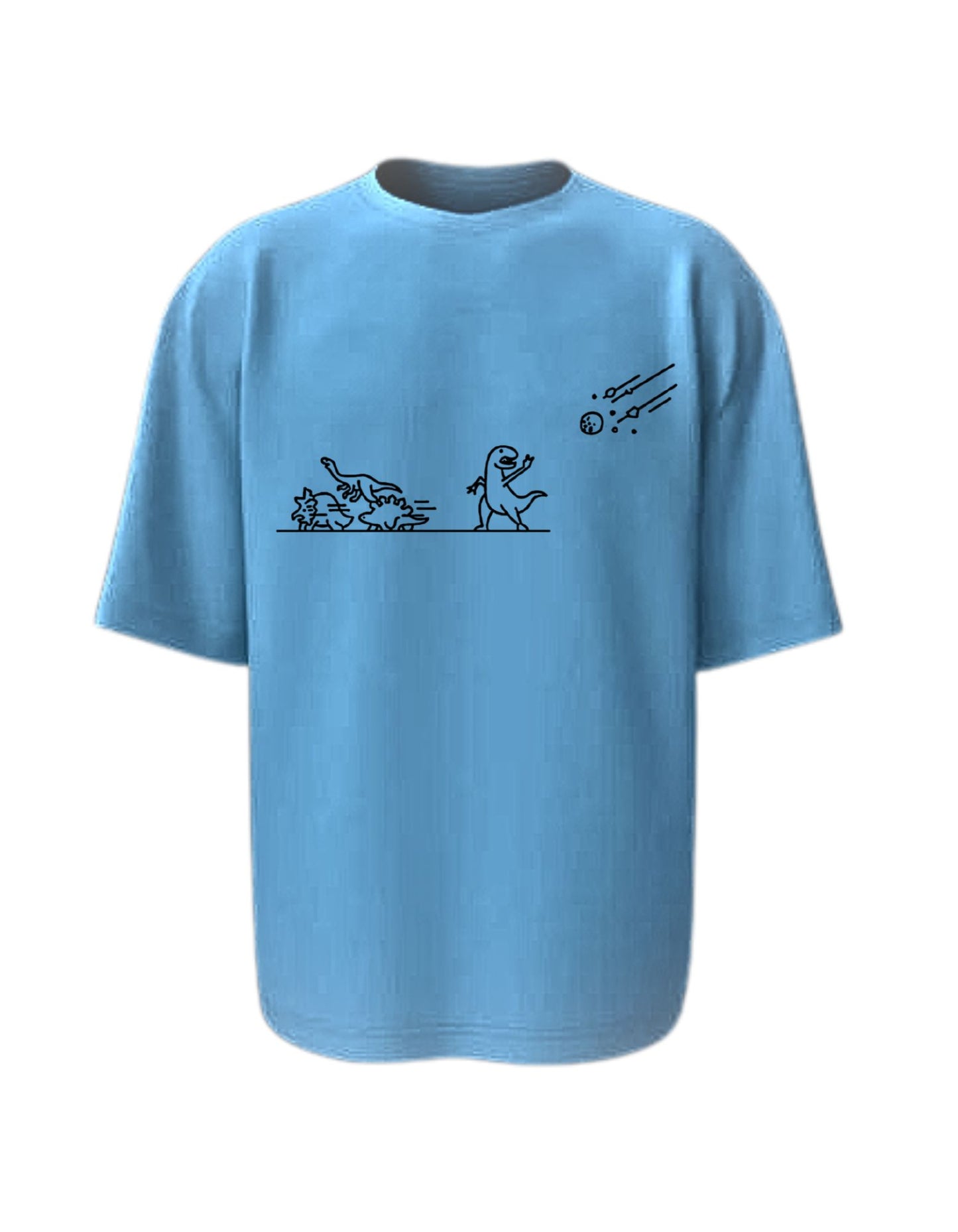 Camisa Manga Corta Oversize - Fuck Off