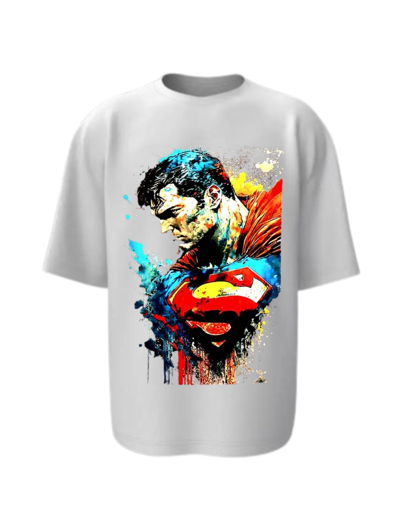 Camisa Manga Corta Oversize - Increíble Superman