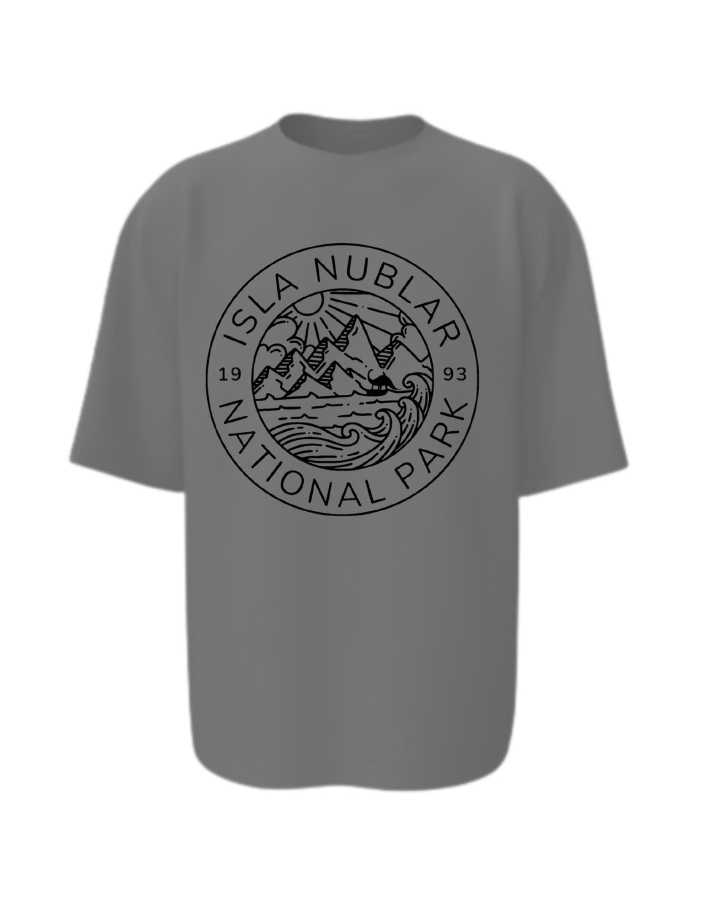 Camisa Manga Corta Oversize - Parque Nacional Isla Nublar