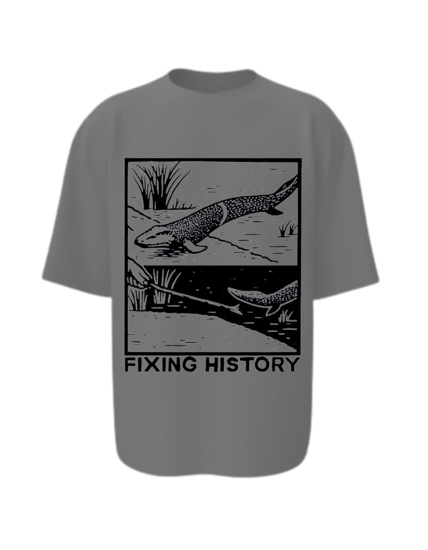 Camisa Manga Corta Oversize - Arreglando La Historia