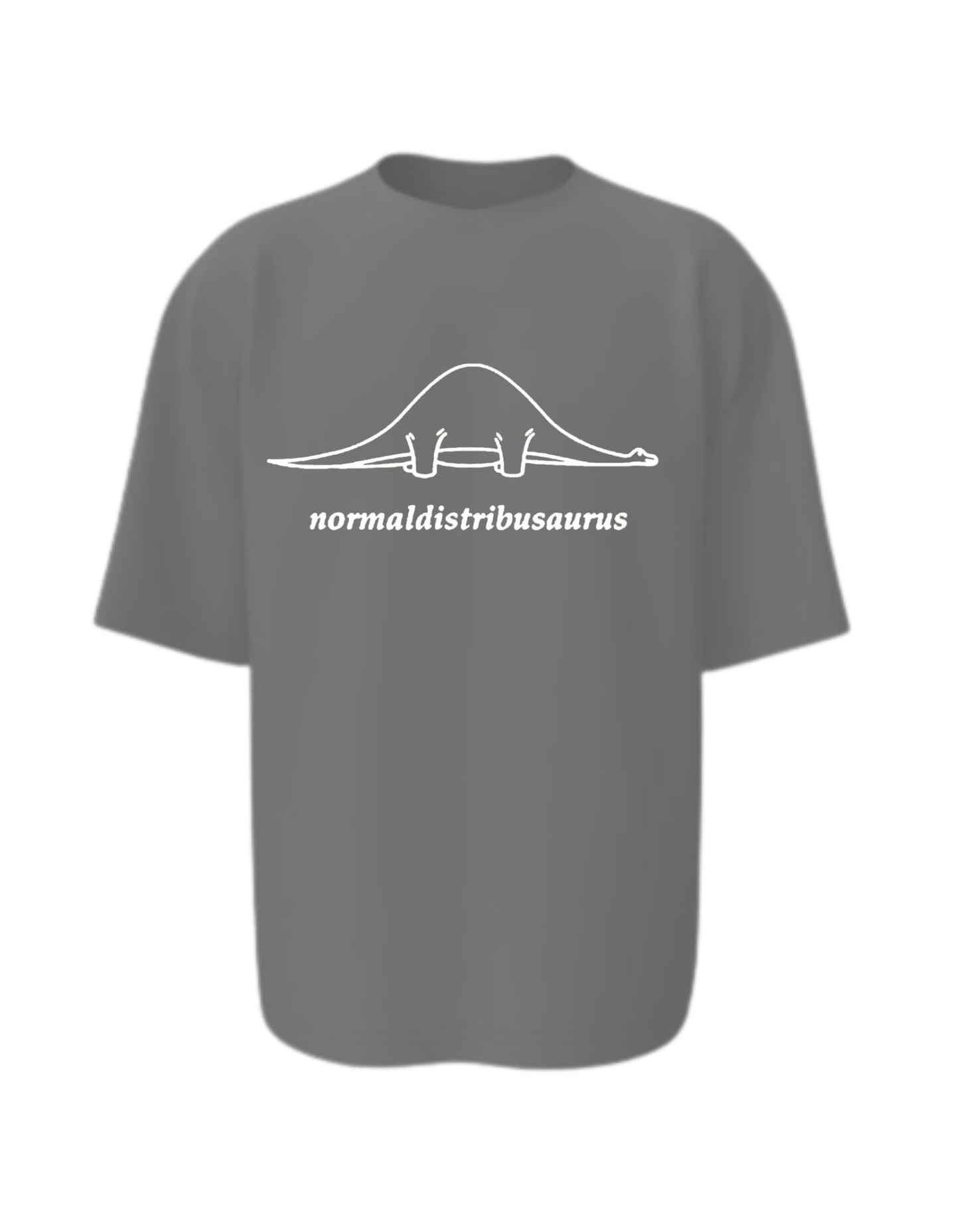 Camisa Manga Corta Oversize - Normaldistribusaurus