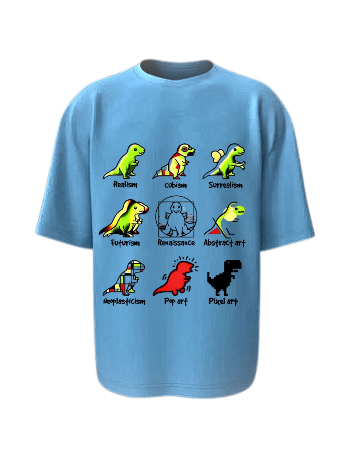 Camisa Manga Corta Oversize - Puro Arte