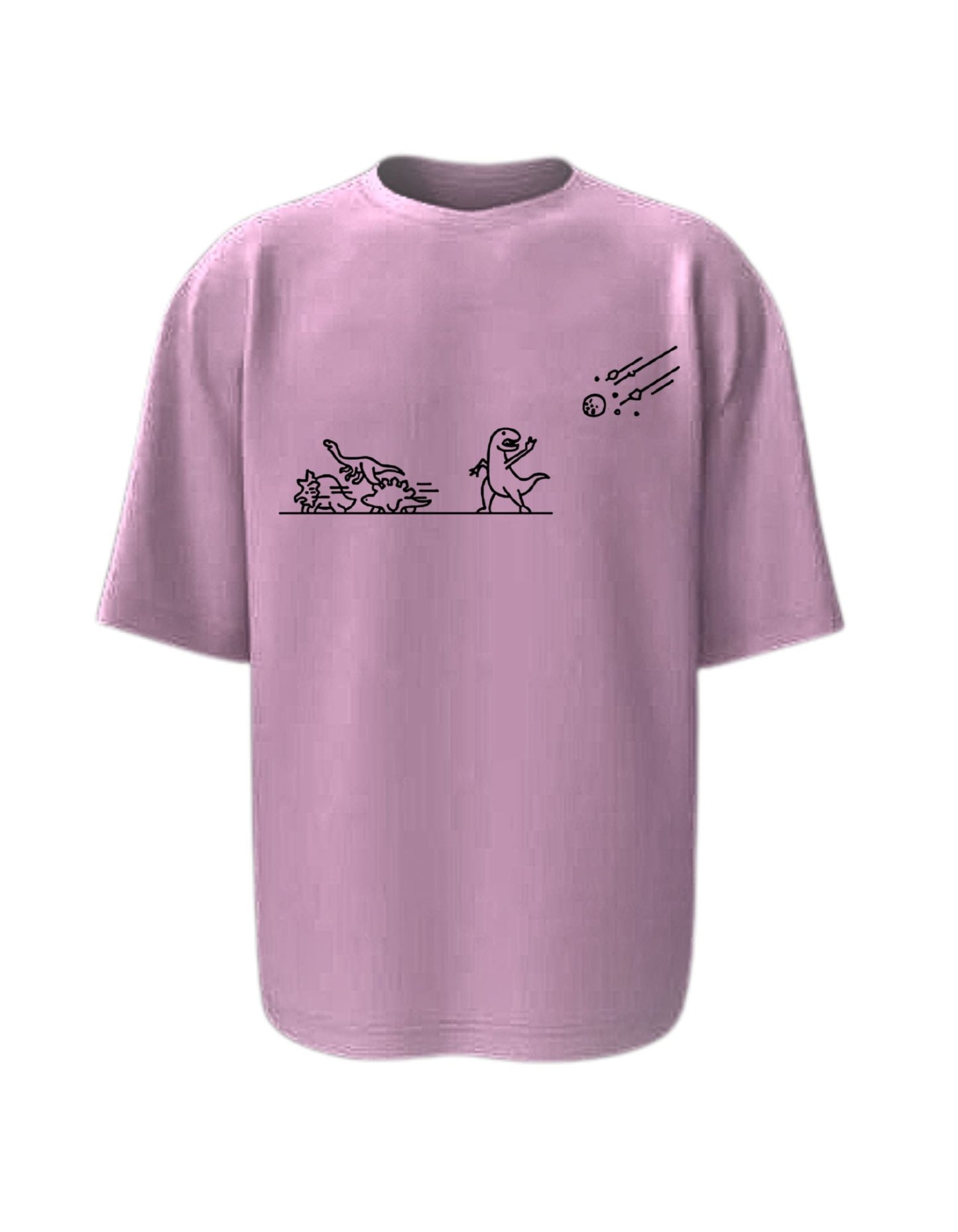 Camisa Manga Corta Oversize - Fuck Off