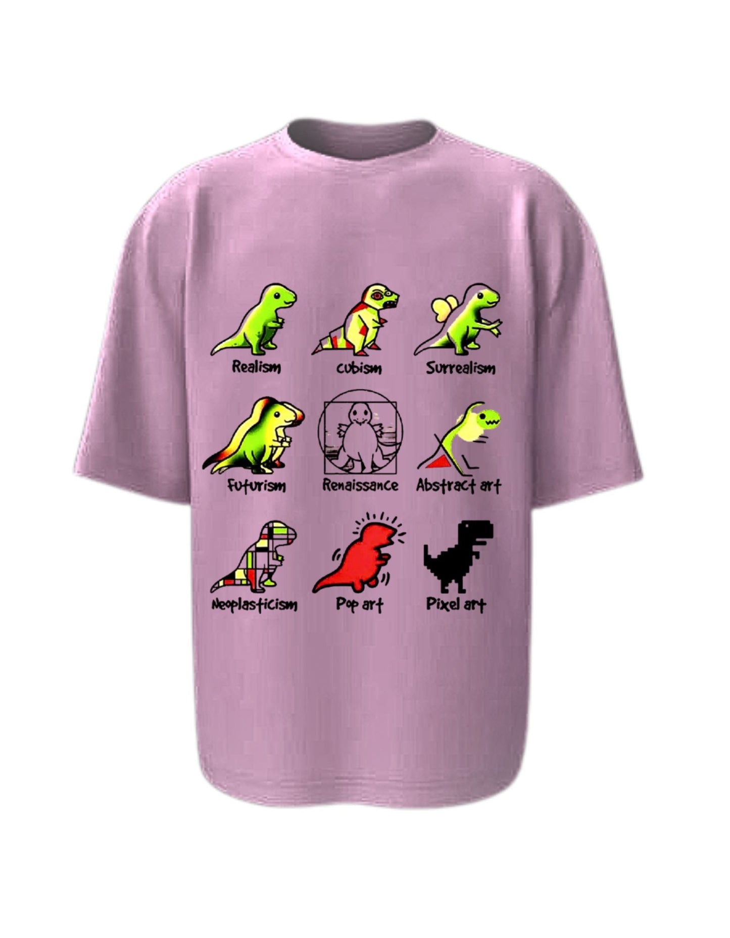 Camisa Manga Corta Oversize - Puro Arte