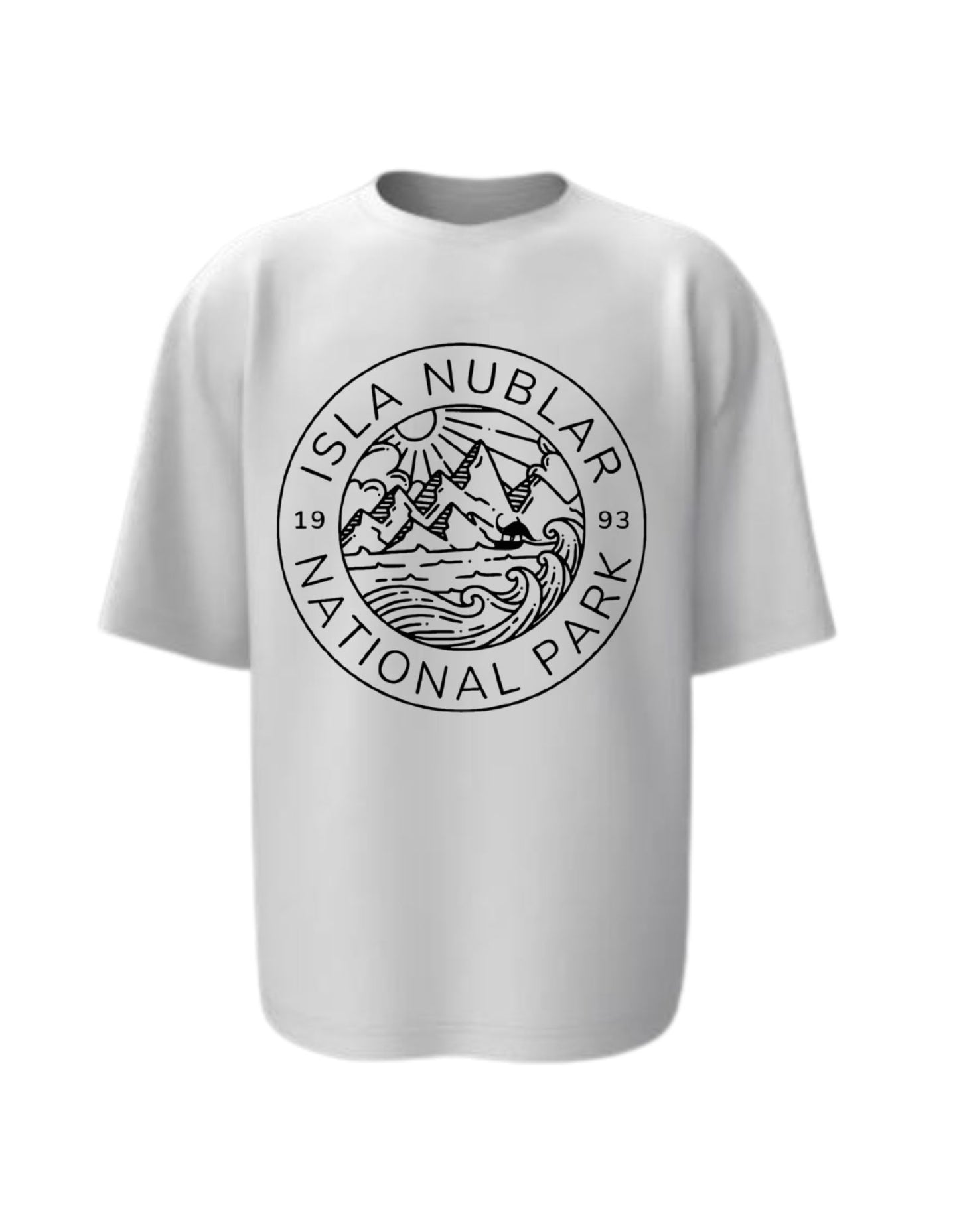 Camisa Manga Corta Oversize - Parque Nacional Isla Nublar