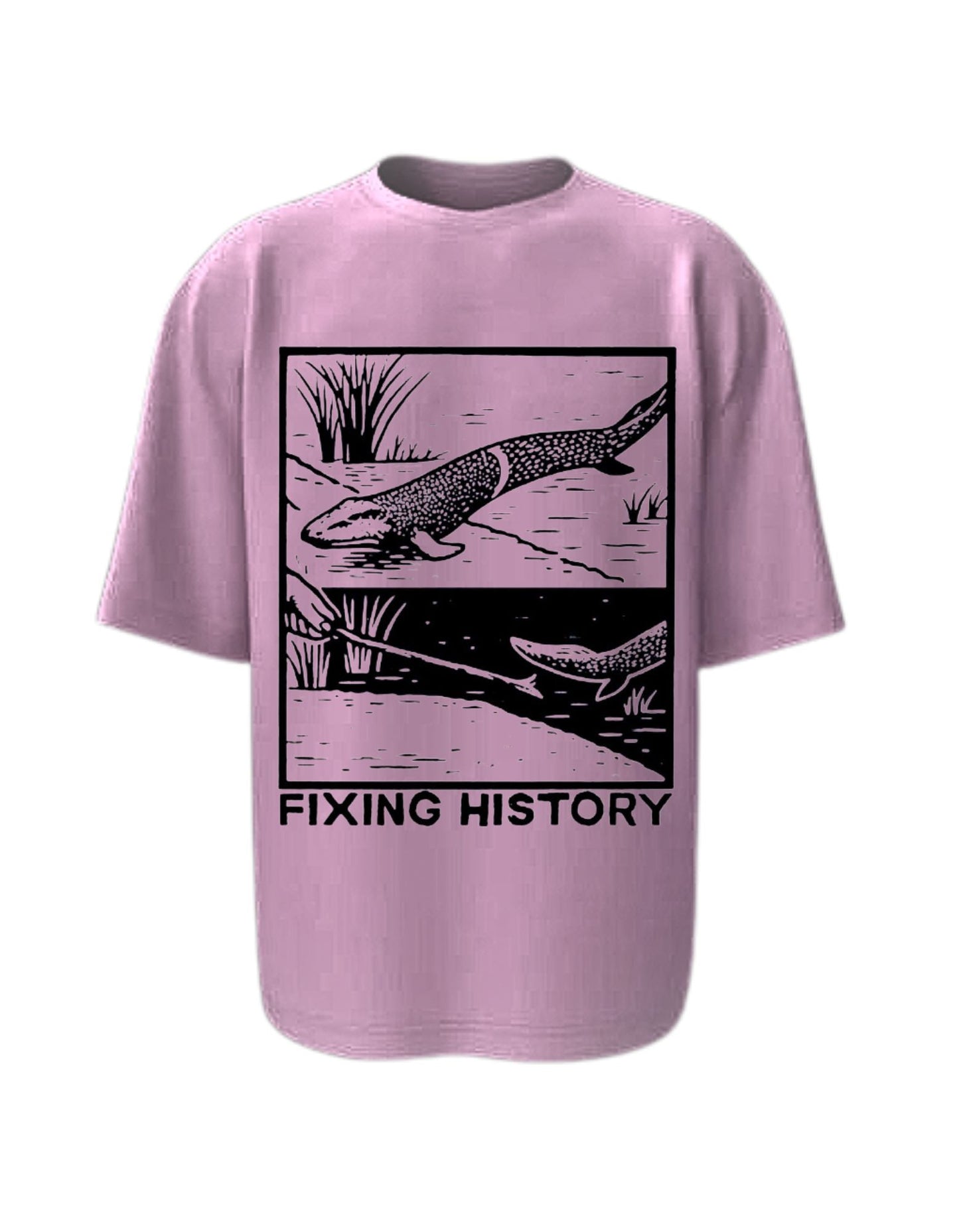 Camisa Manga Corta Oversize - Arreglando La Historia