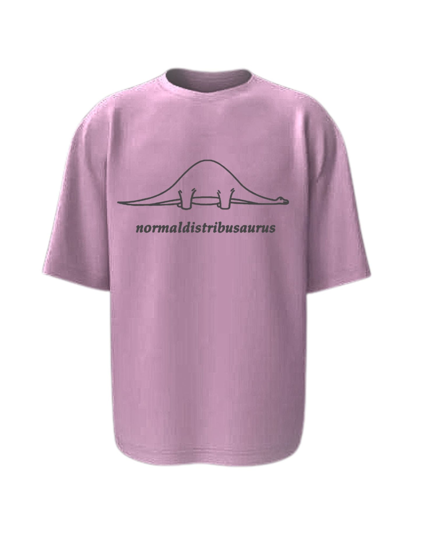 Camisa Manga Corta Oversize - Normaldistribusaurus