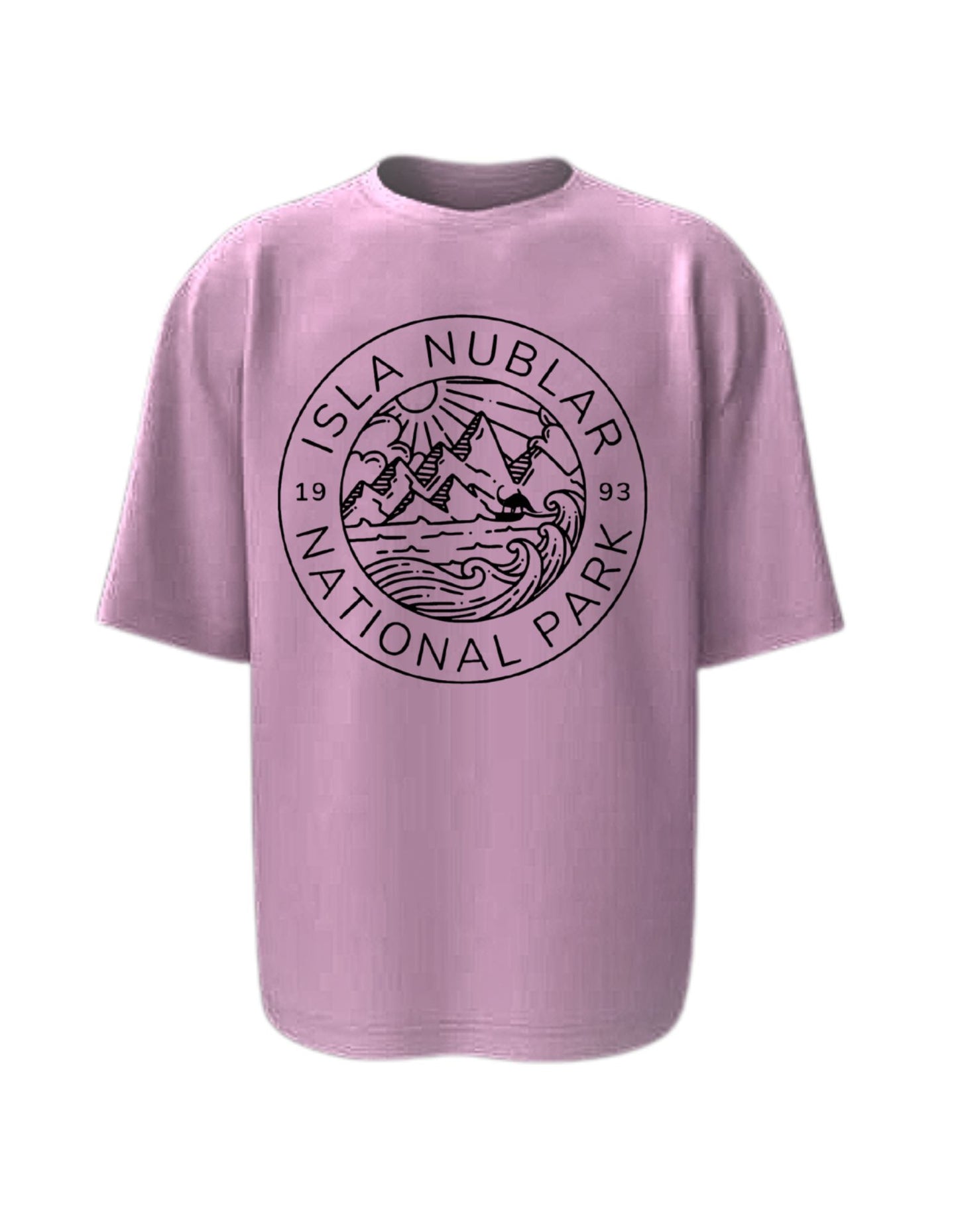 Camisa Manga Corta Oversize - Parque Nacional Isla Nublar