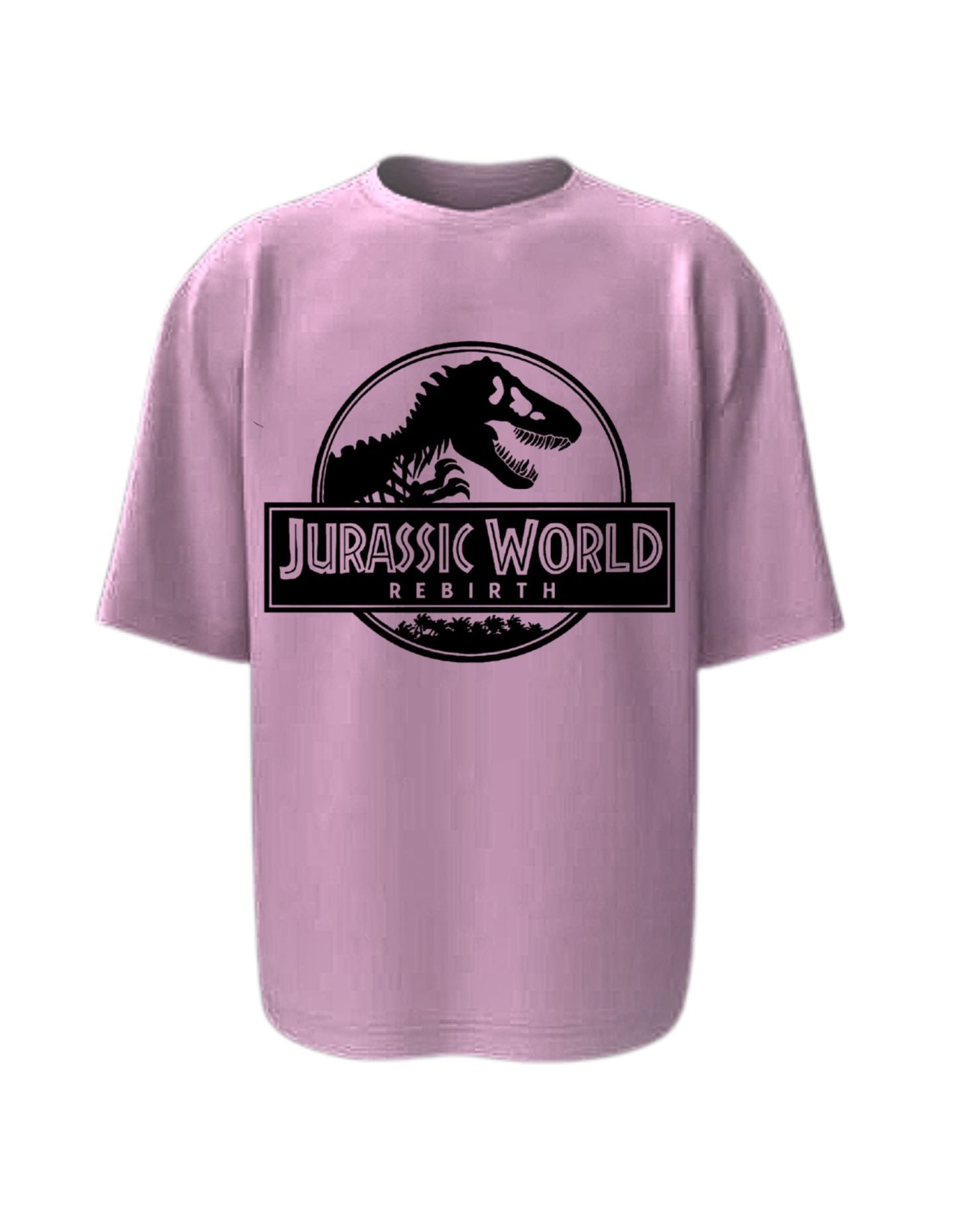Camisa Manga Corta Oversize - Jurassic World Rebirth
