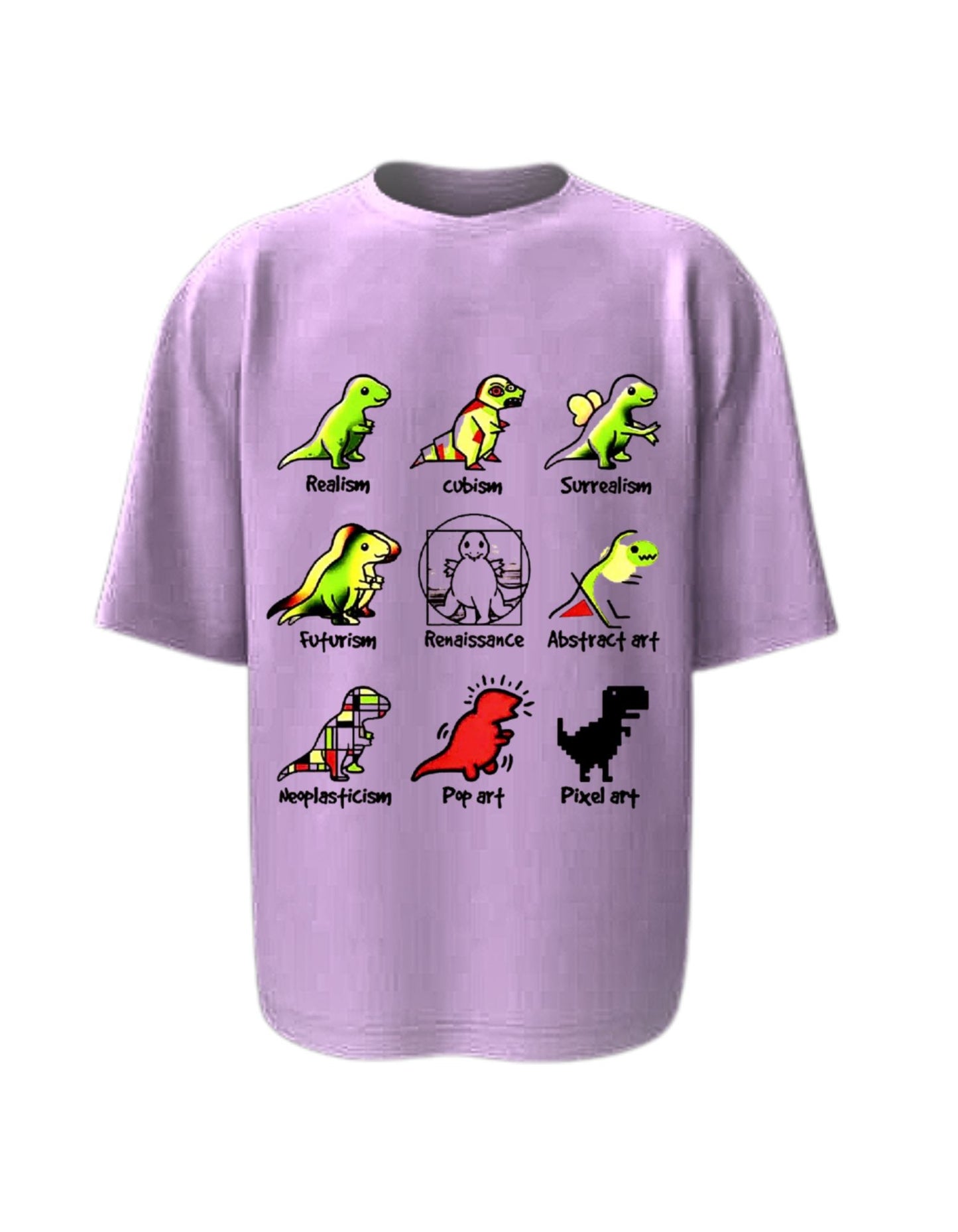 Camisa Manga Corta Oversize - Puro Arte