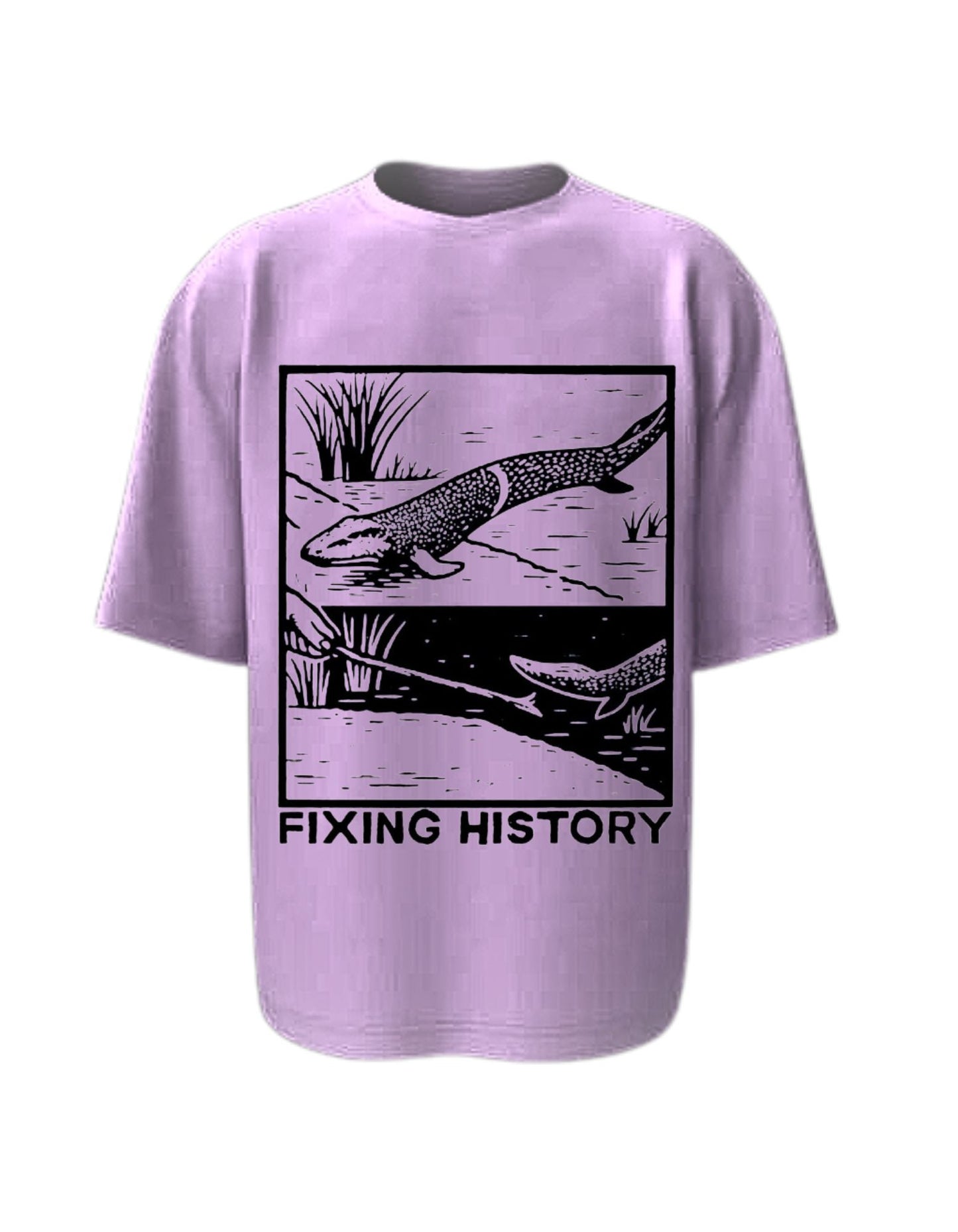 Camisa Manga Corta Oversize - Arreglando La Historia