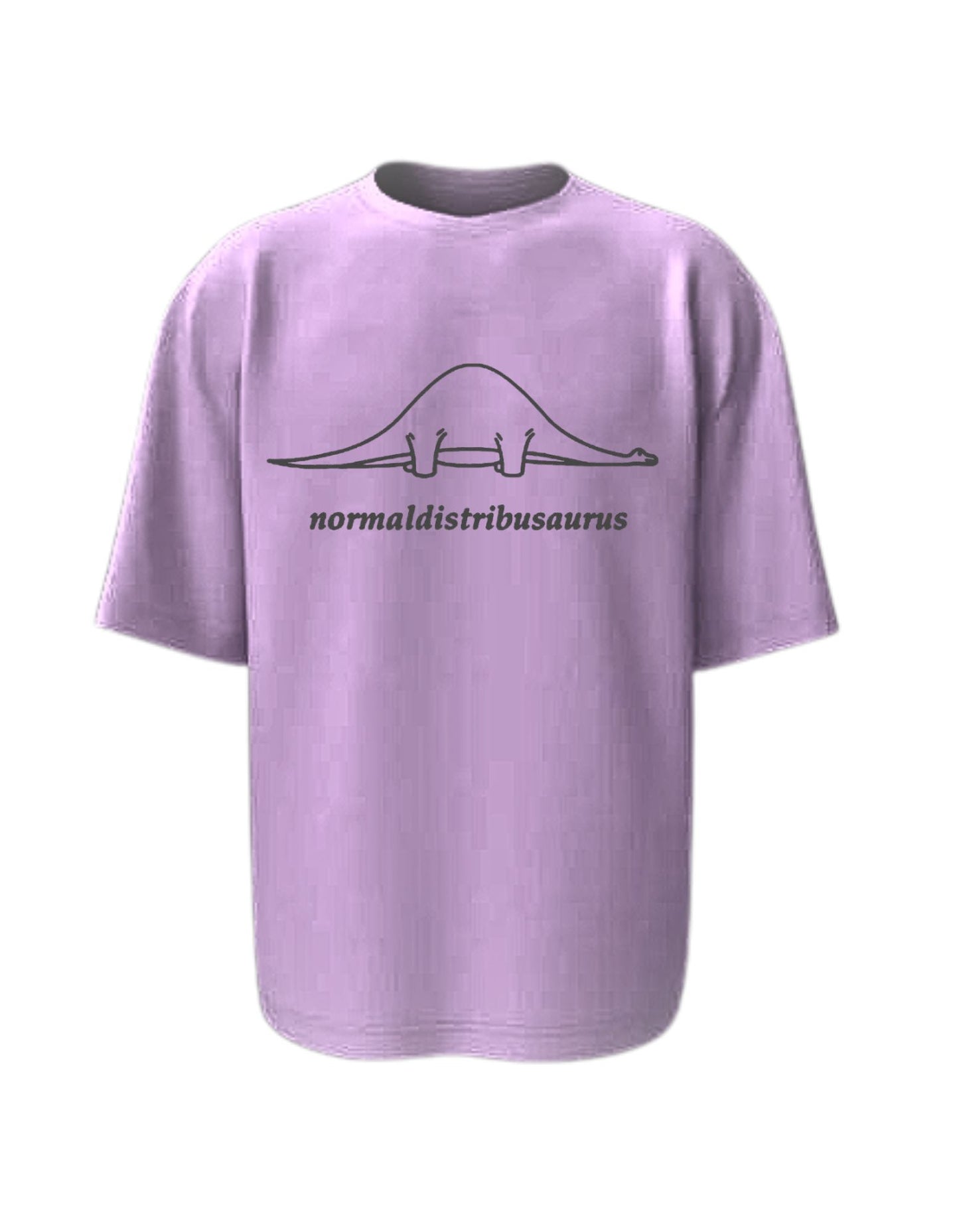 Camisa Manga Corta Oversize - Normaldistribusaurus