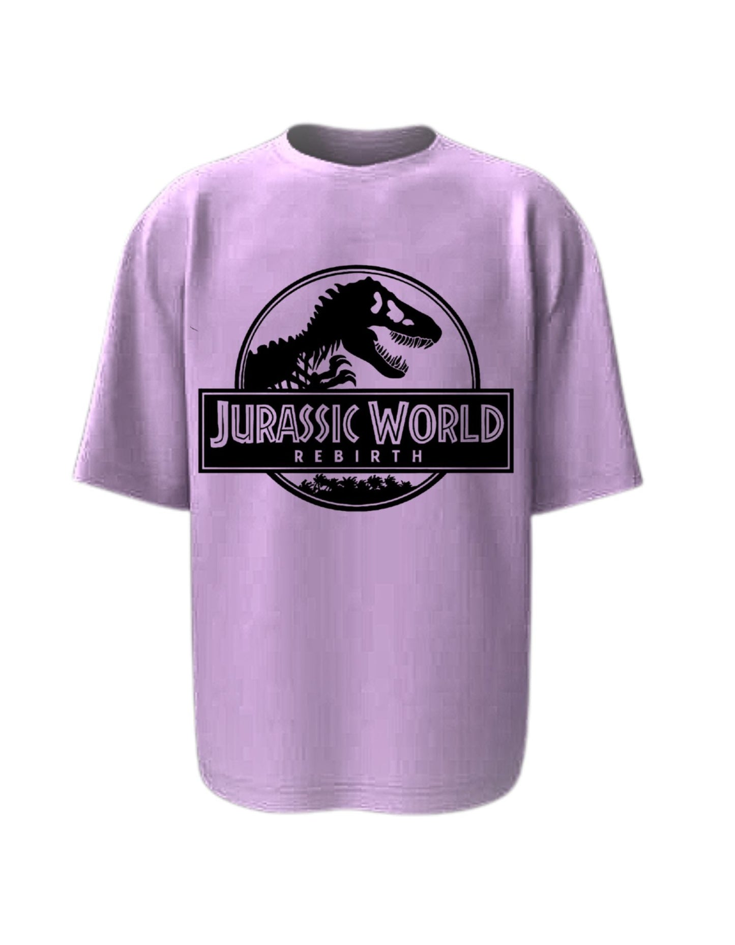 Camisa Manga Corta Oversize - Jurassic World Rebirth