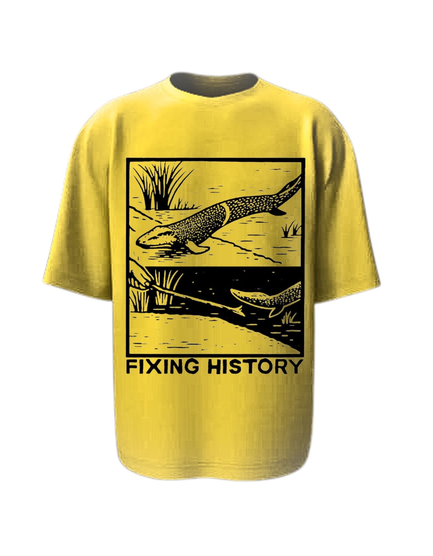 Camisa Manga Corta Oversize - Arreglando La Historia