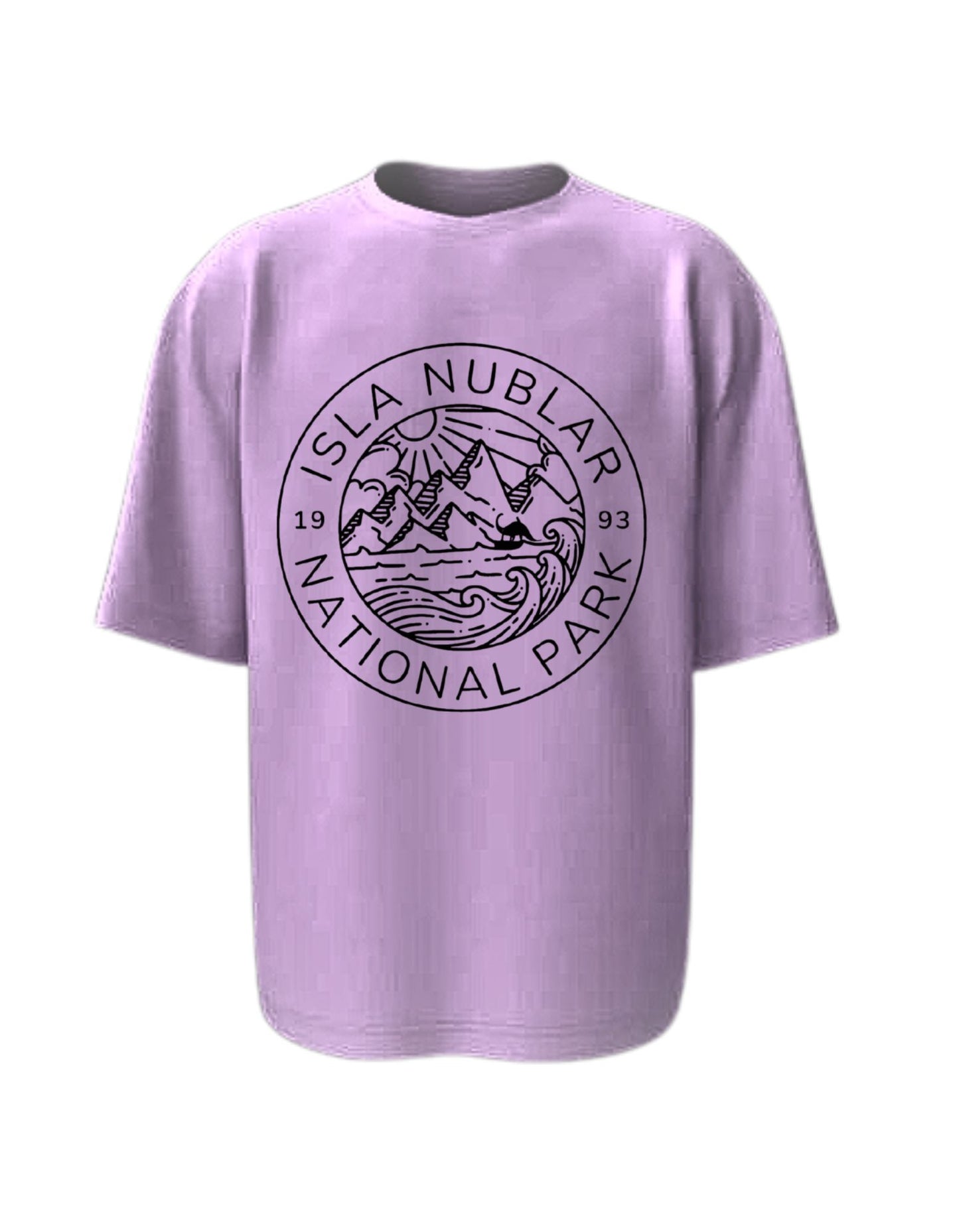 Camisa Manga Corta Oversize - Parque Nacional Isla Nublar