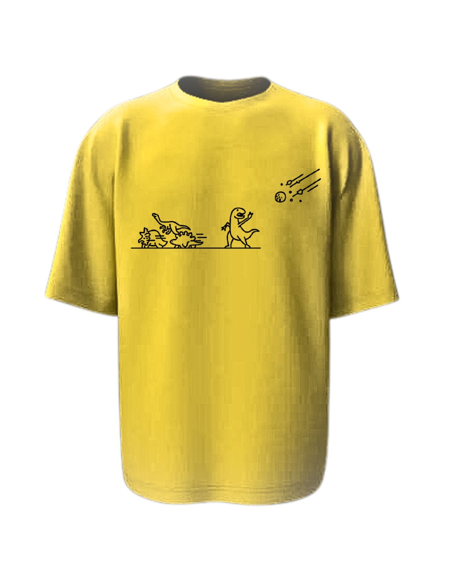 Camisa Manga Corta Oversize - Fuck Off