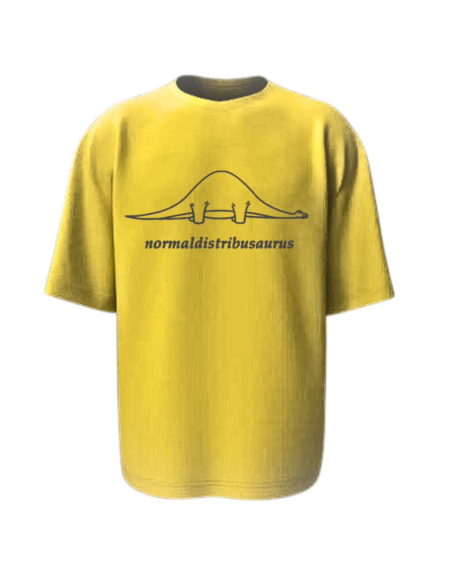 Camisa Manga Corta Oversize - Normaldistribusaurus