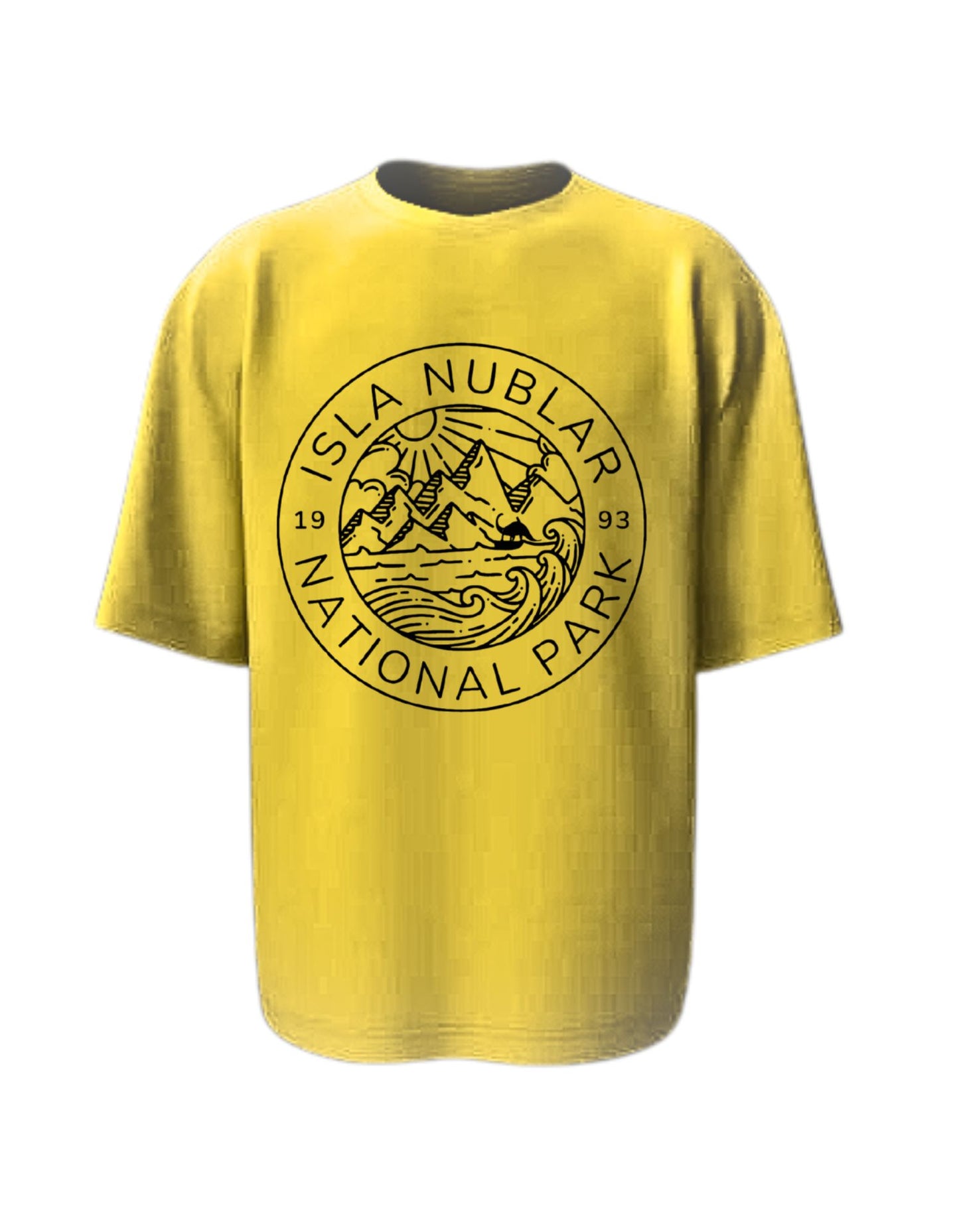 Camisa Manga Corta Oversize - Parque Nacional Isla Nublar