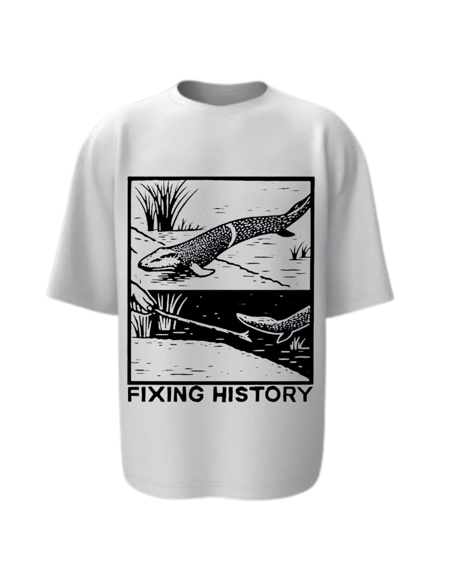 Camisa Manga Corta Oversize - Arreglando La Historia