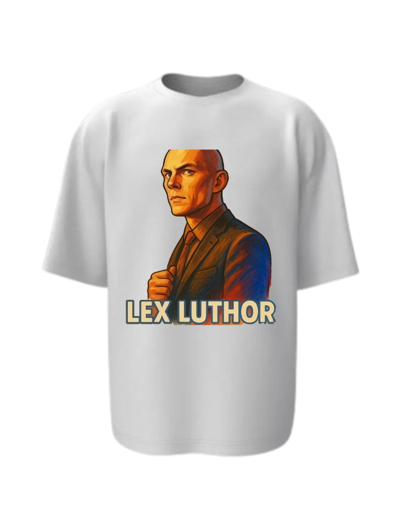 Camisa Manga Corta Oversize - Lex Luthor