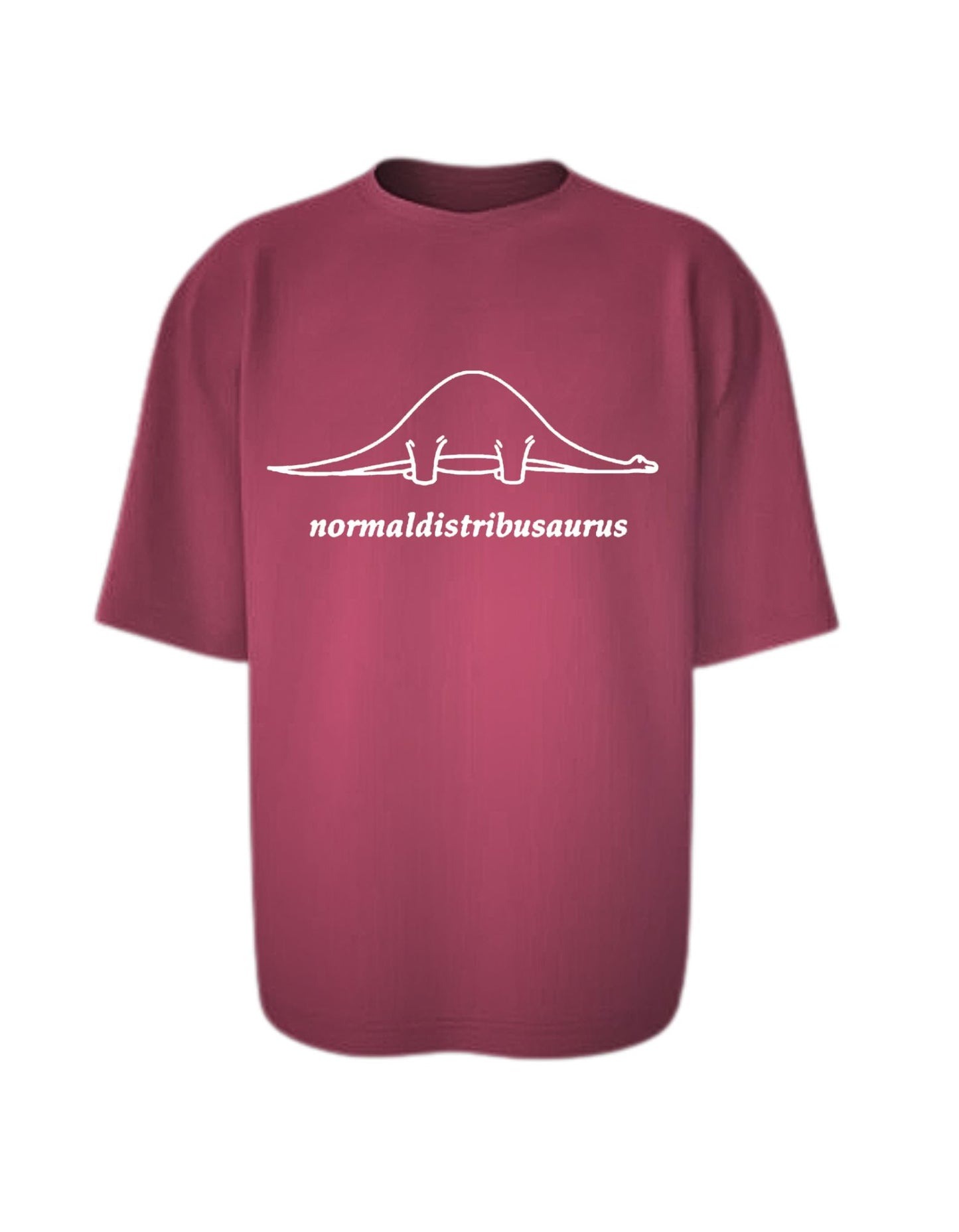 Camisa Manga Corta Oversize - Normaldistribusaurus