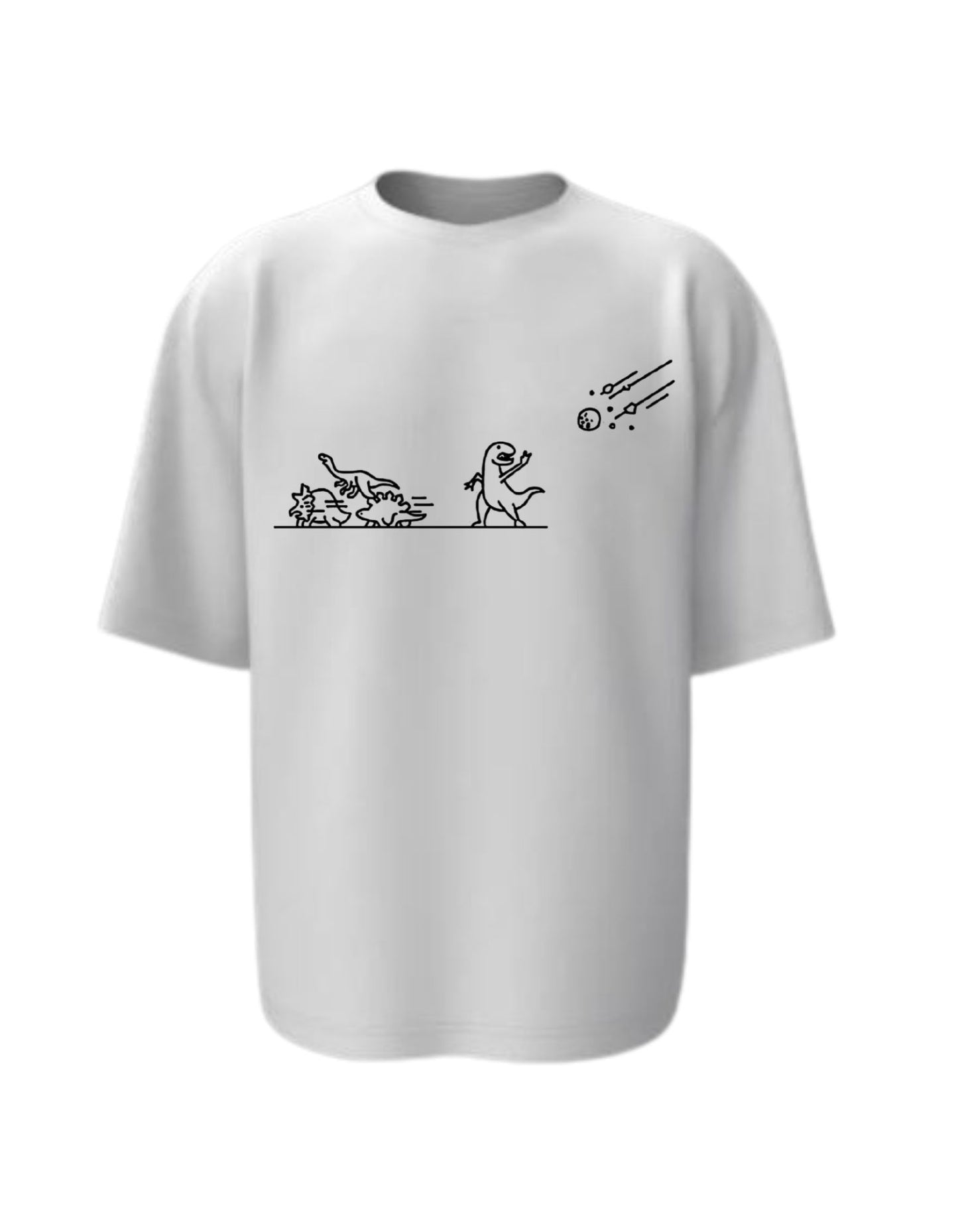 Camisa Manga Corta Oversize - Fuck Off