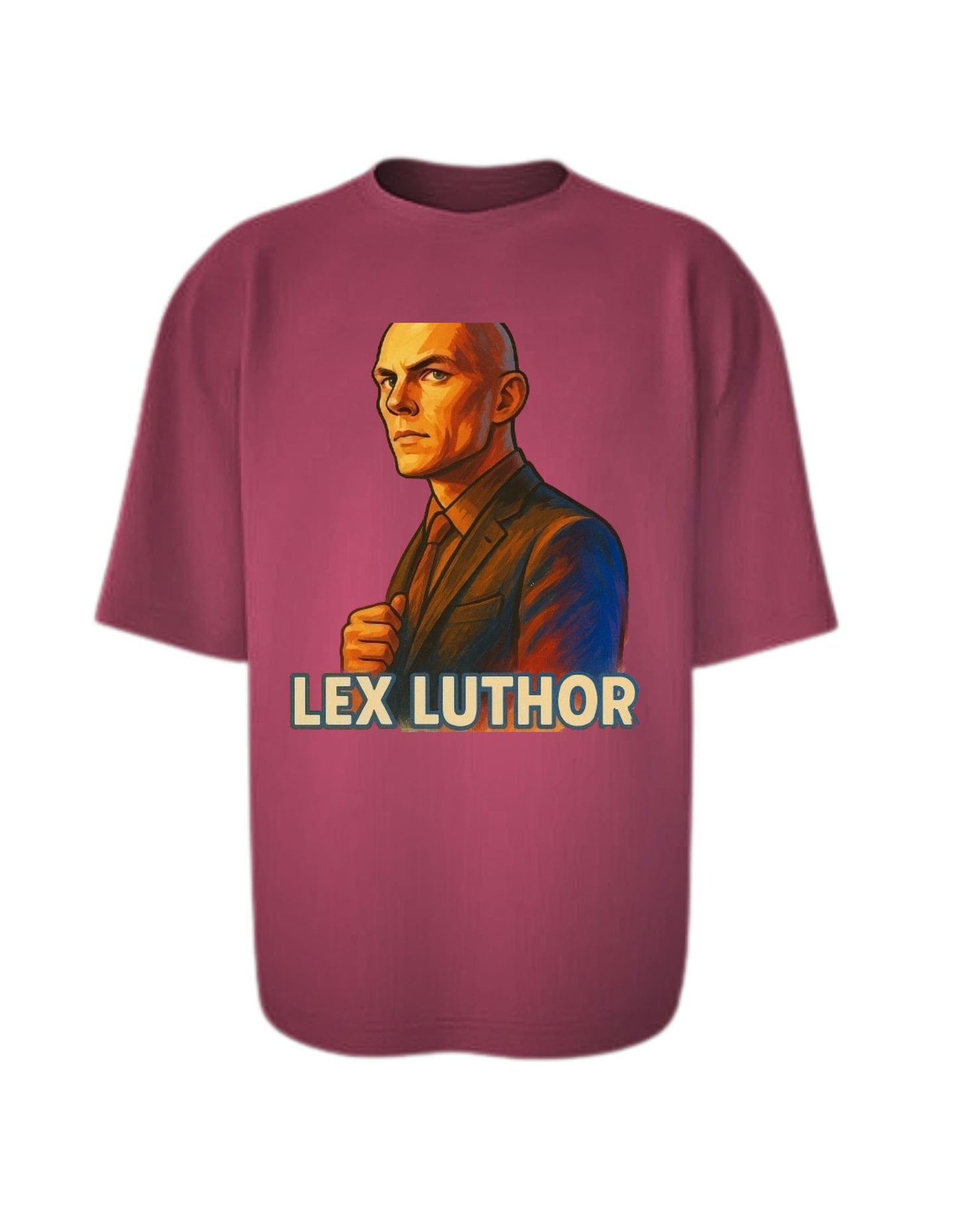 Camisa Manga Corta Oversize - Lex Luthor