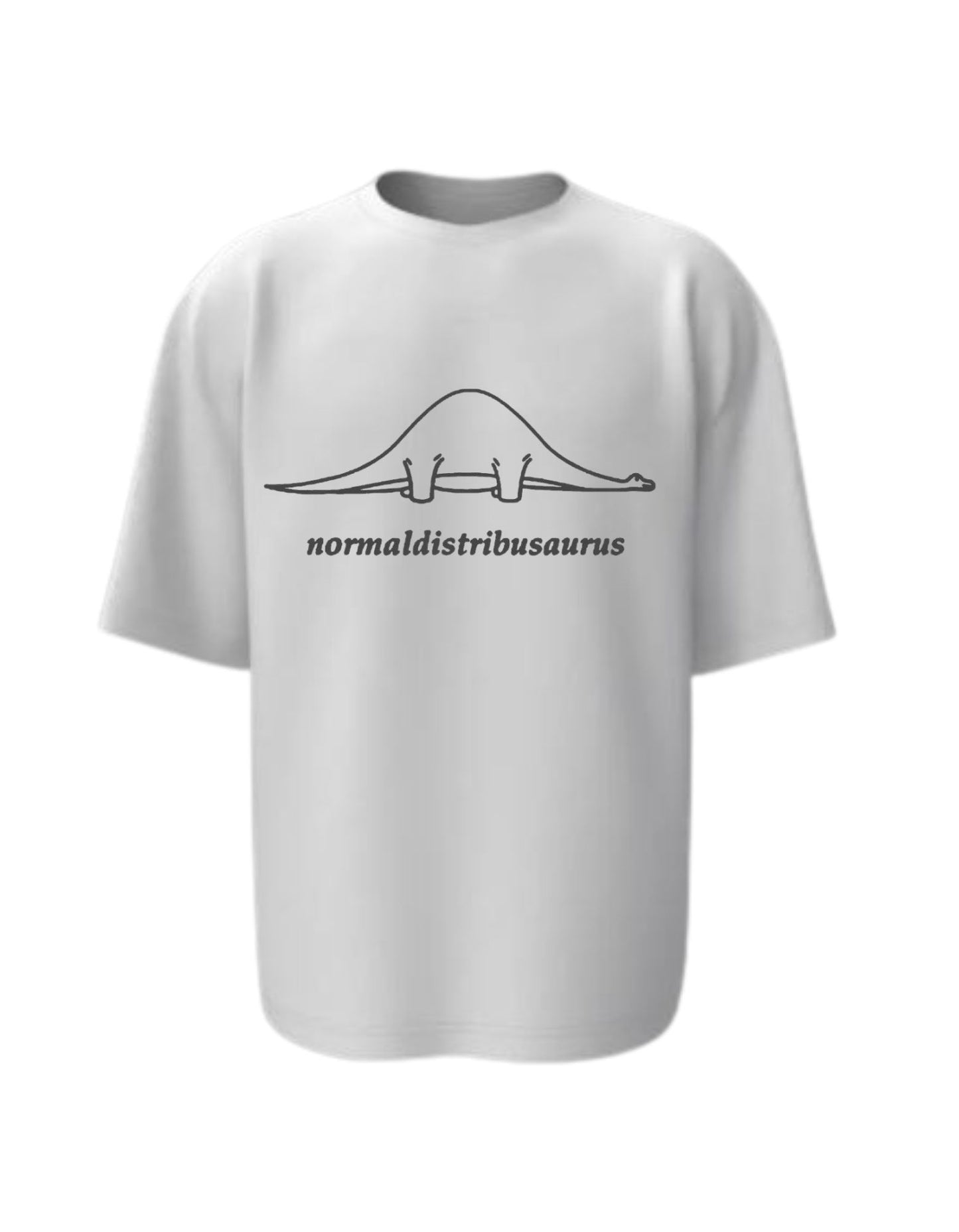 Camisa Manga Corta Oversize - Normaldistribusaurus