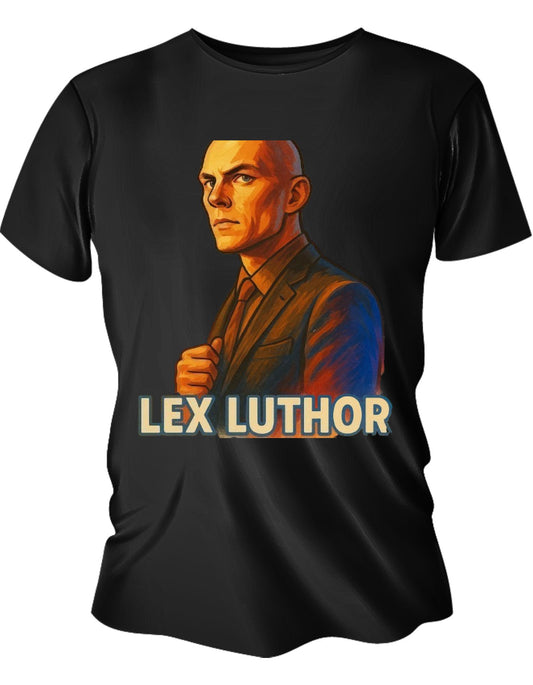 Camisa Manga Corta Para Niños - Lex Luthor