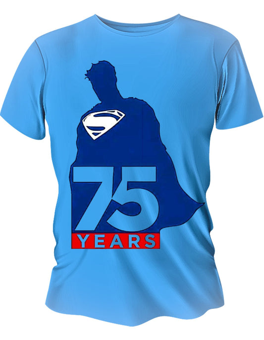 Camisa Manga Corta - 75 Años con Superman