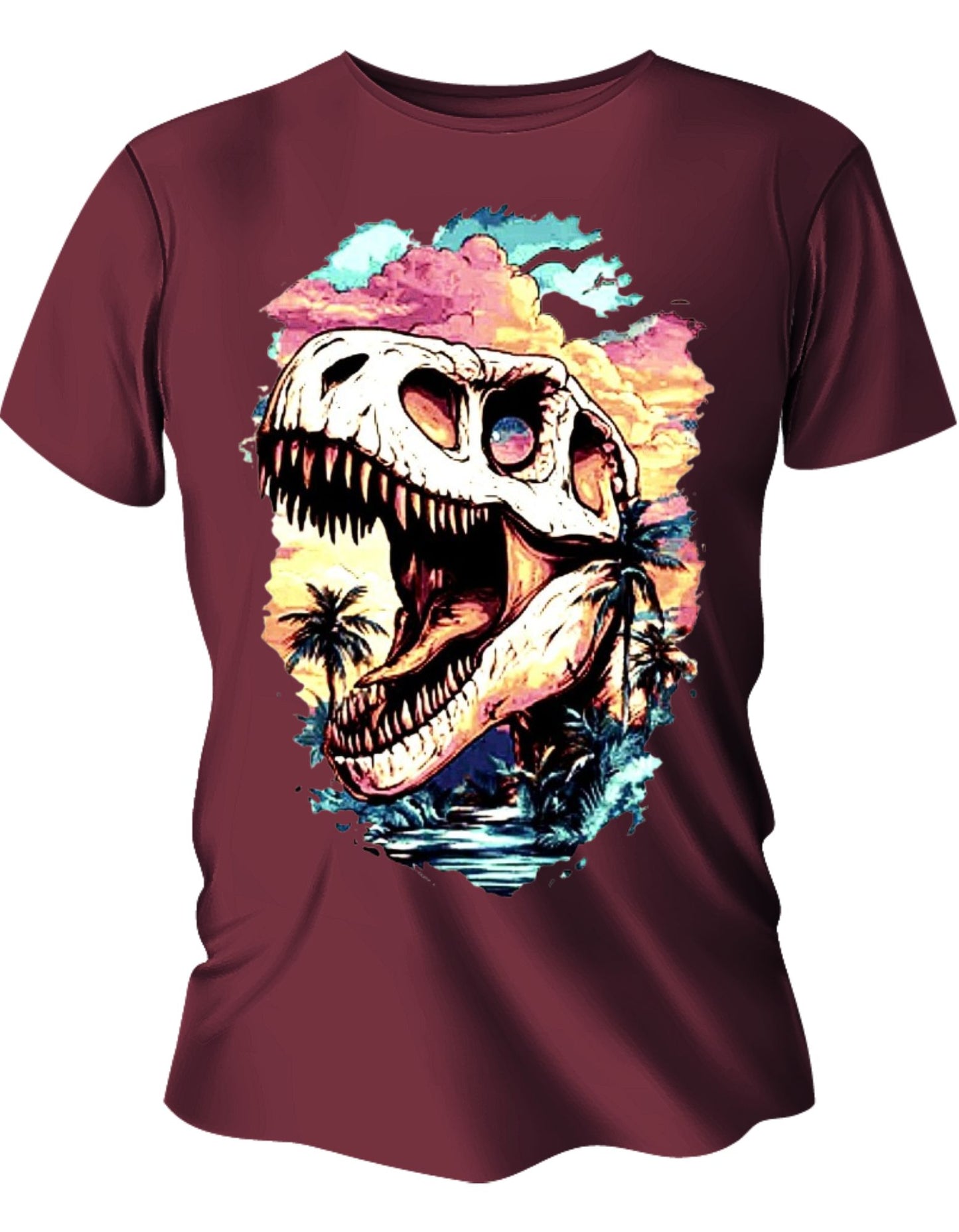 Camisa Manga Corta - Dino Sunset