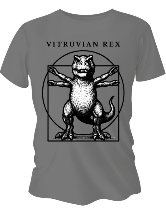 Camisa Manga Corta - Vitruvian Rex