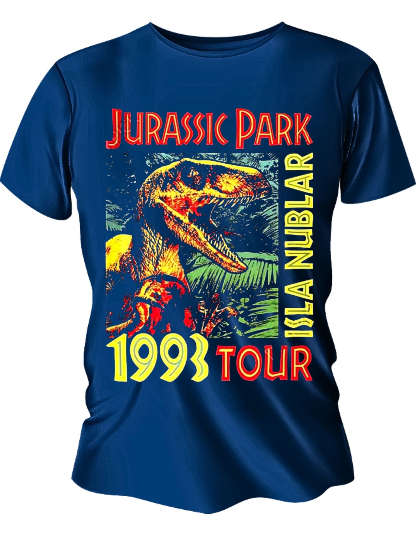 Camisa Manga Corta - Jurassic Park 1993 Tour